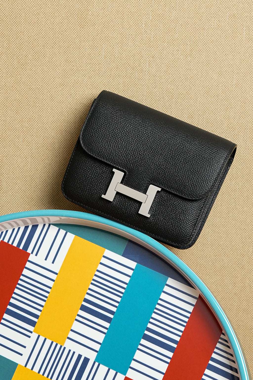 Constance- All Handmade Golden / Sliver Noir ep leather