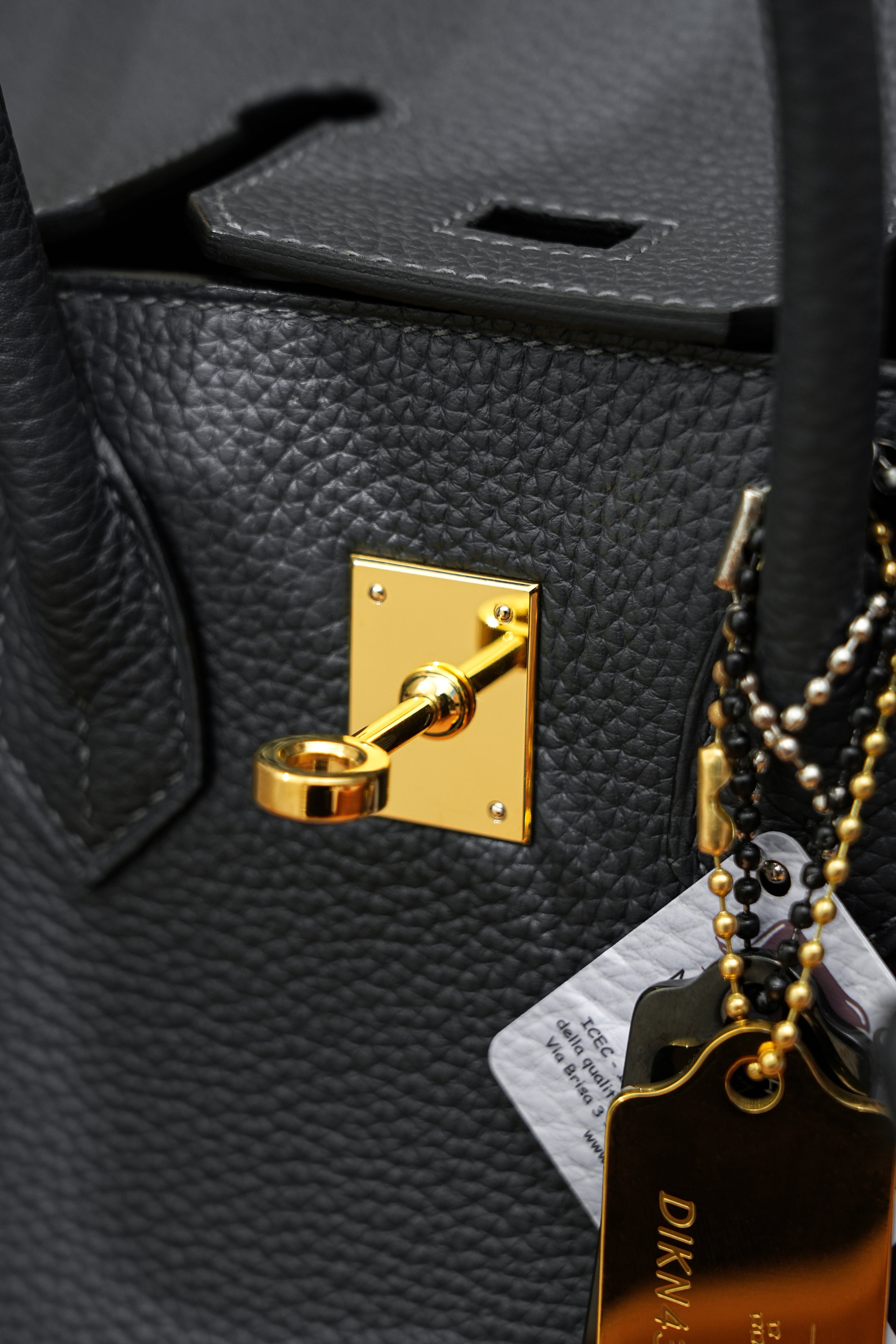 BK- All Handmade Golden / Sliver Hardware Nior togo leather