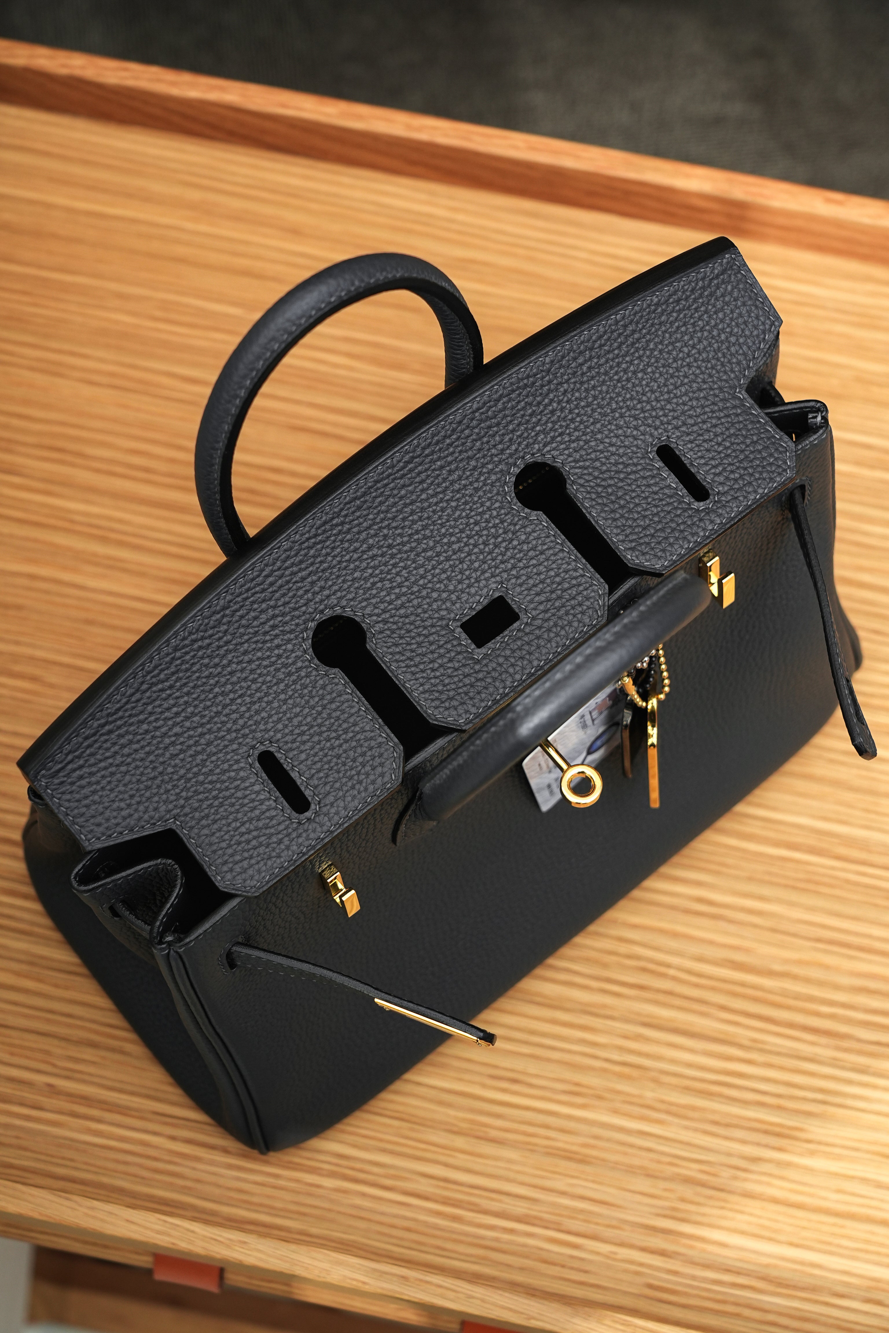 BK- All Handmade Golden / Sliver Hardware Nior togo leather