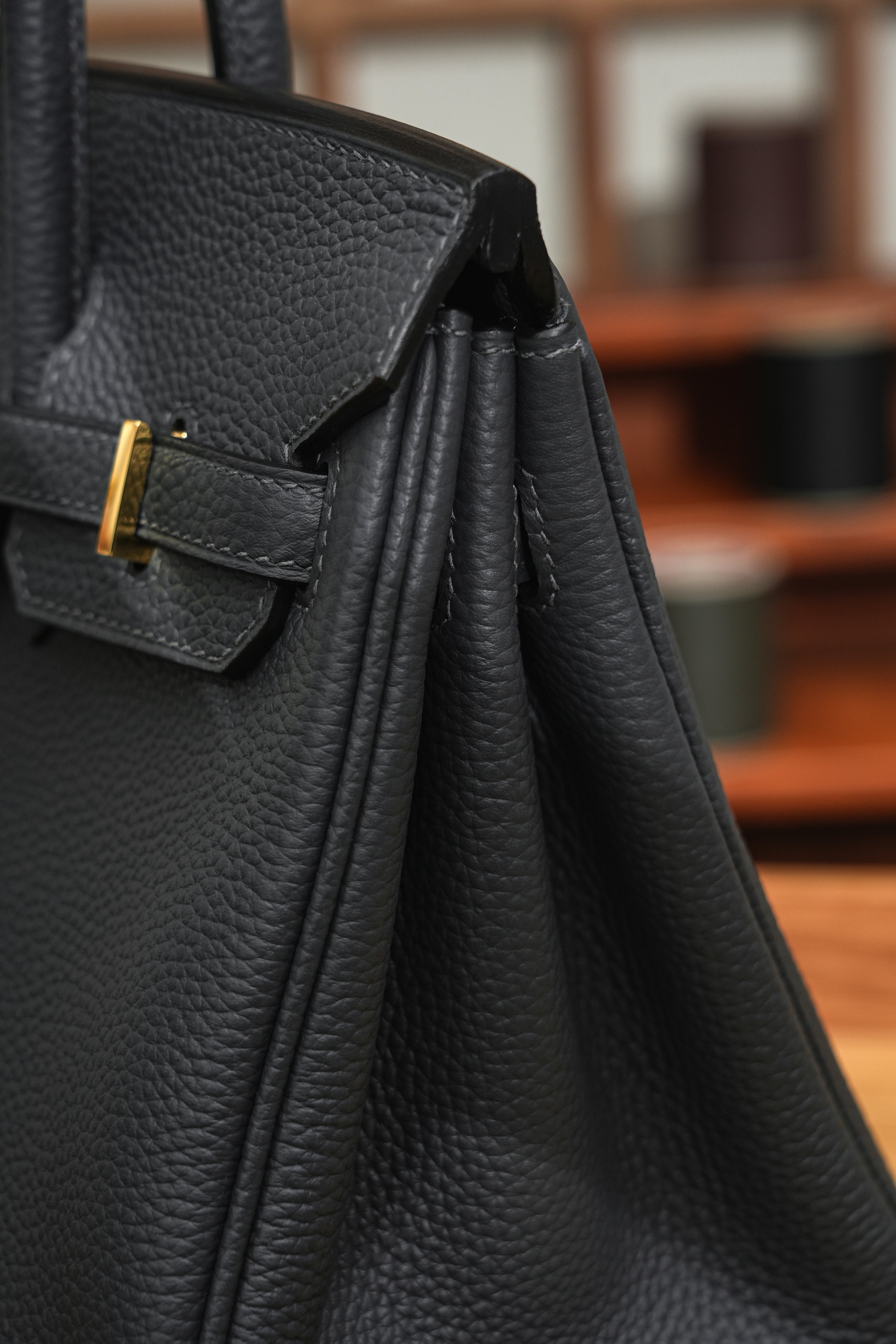 BK- All Handmade Golden / Sliver Hardware Nior togo leather