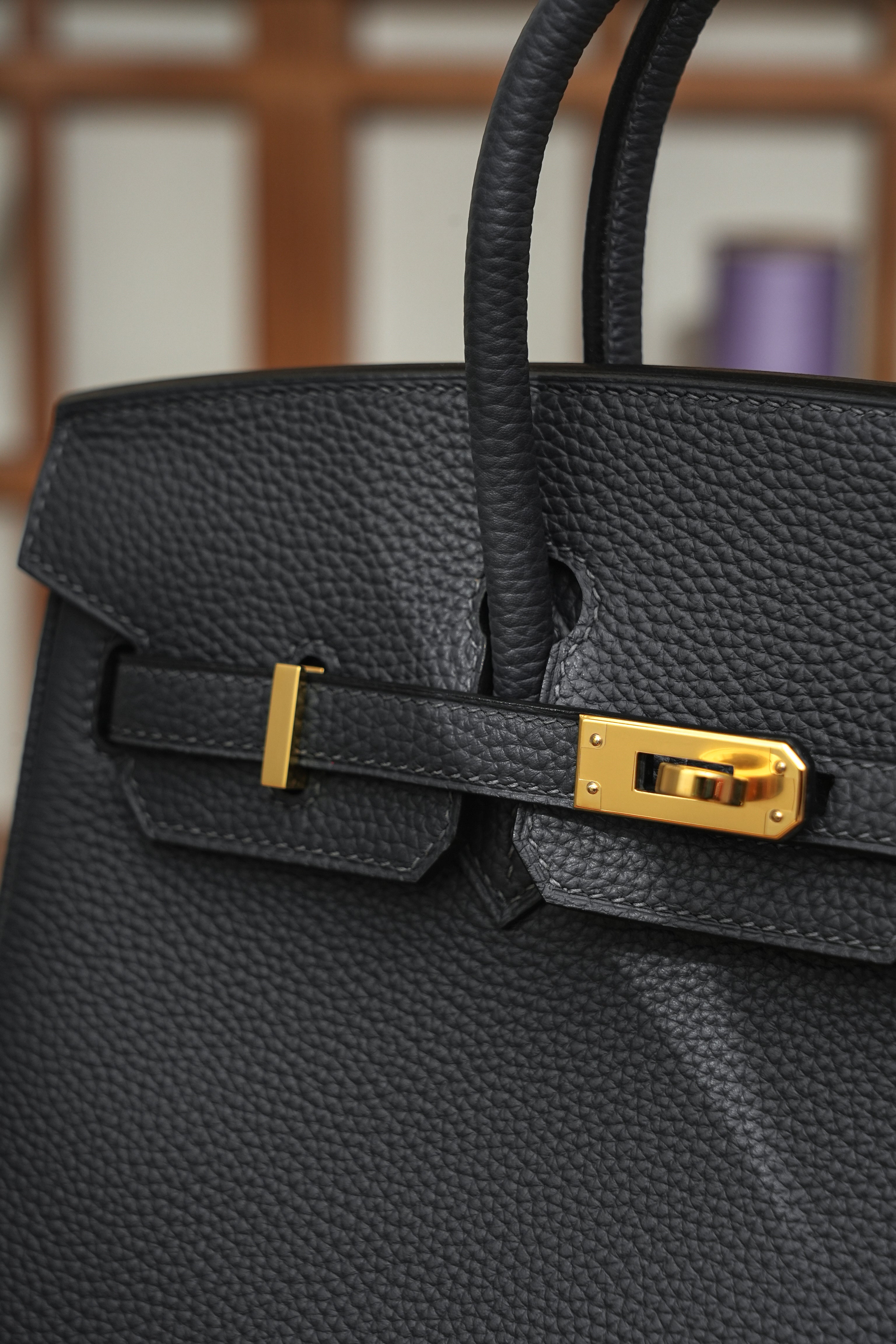 BK- All Handmade Golden / Sliver Hardware Nior togo leather