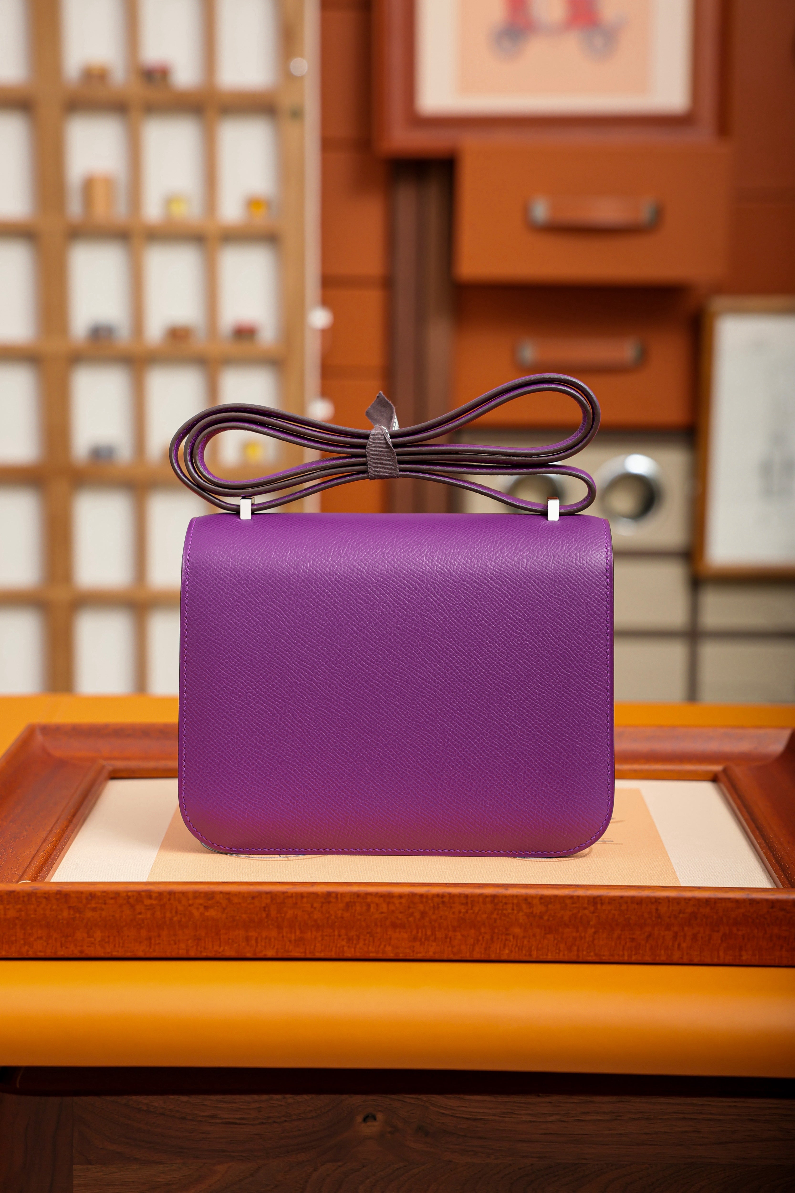 Constance- All Handmade Golden / Sliver Hardware Anemone Ep eather