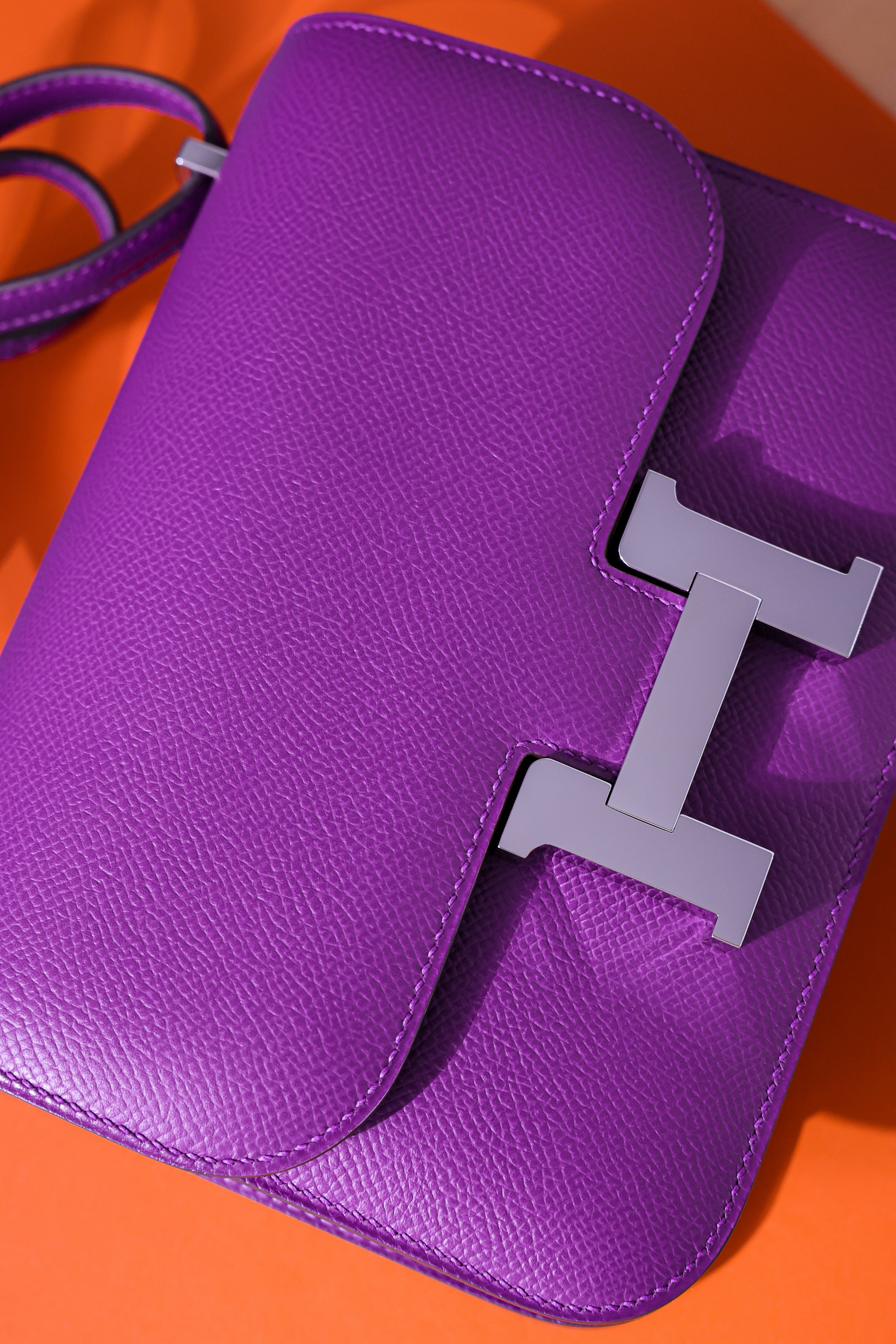 Constance- All Handmade Golden / Sliver Hardware Anemone Ep eather