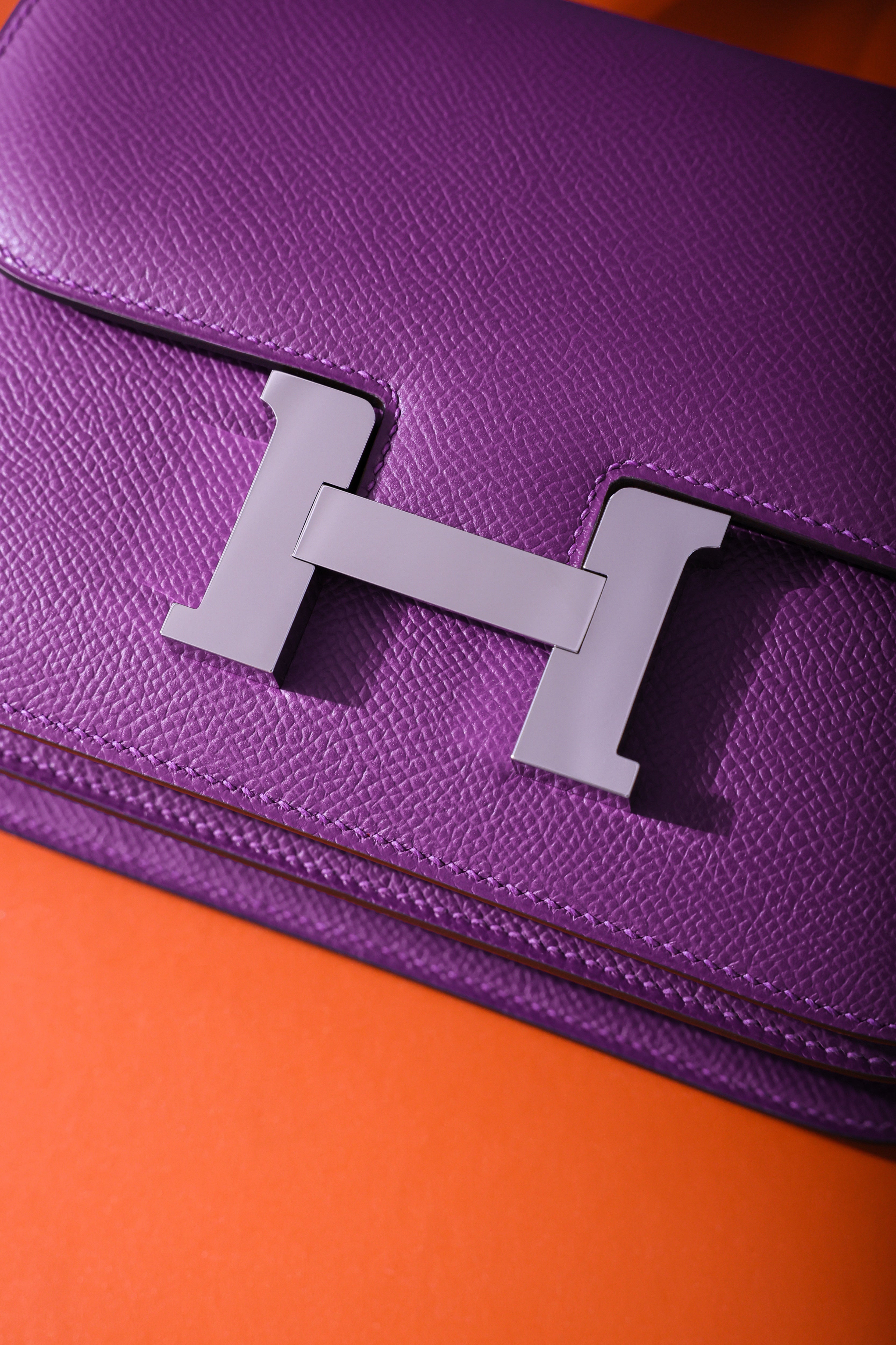 Constance- All Handmade Golden / Sliver Hardware Anemone Ep eather