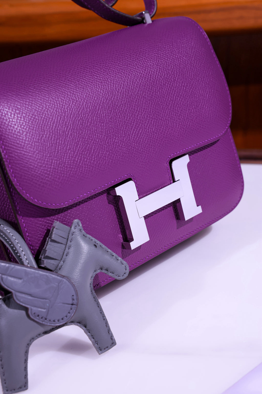 Constance- All Handmade Golden / Sliver Hardware Anemone Ep eather