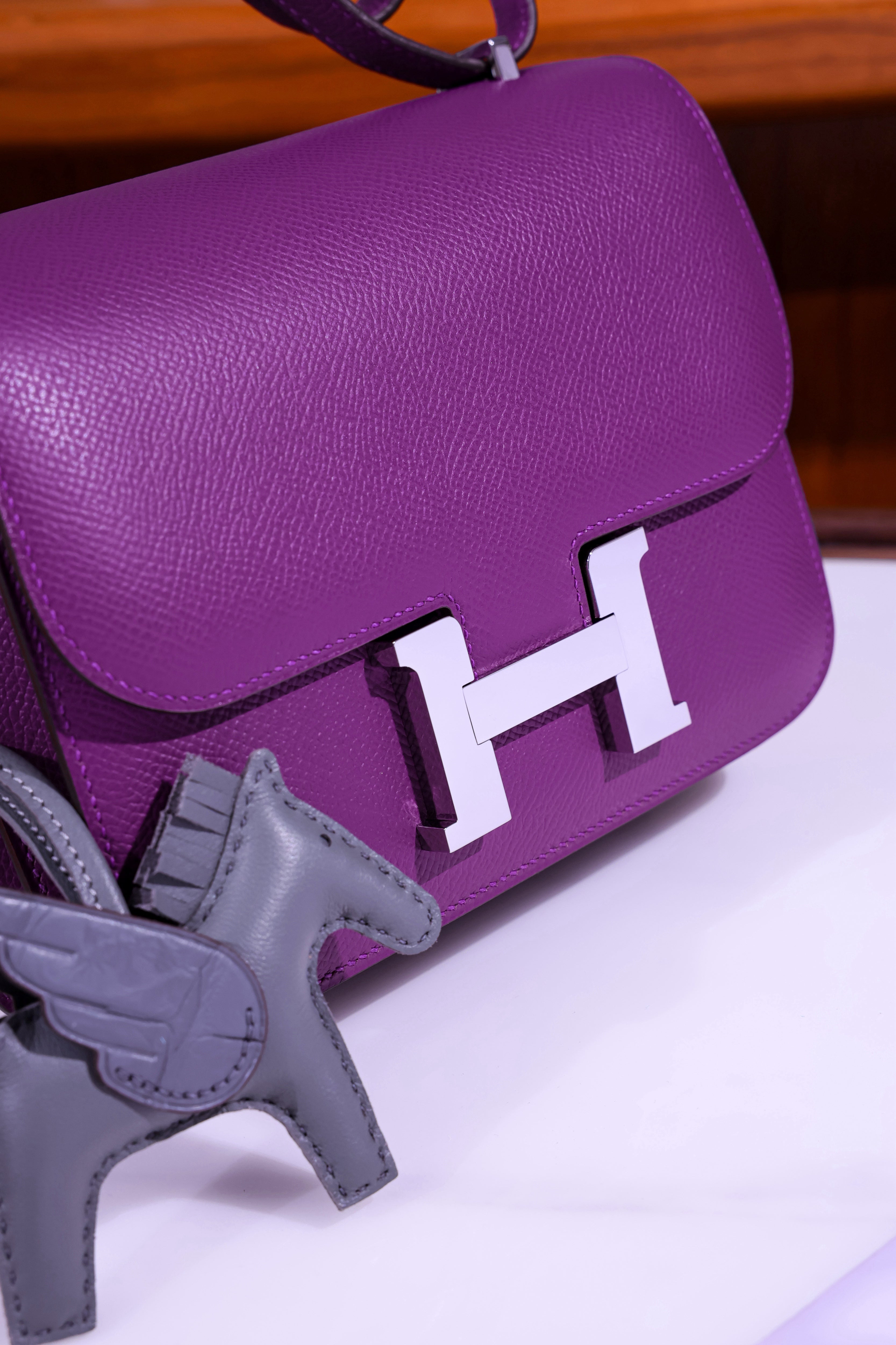 Constance- All Handmade Golden / Sliver Hardware Anemone Ep eather