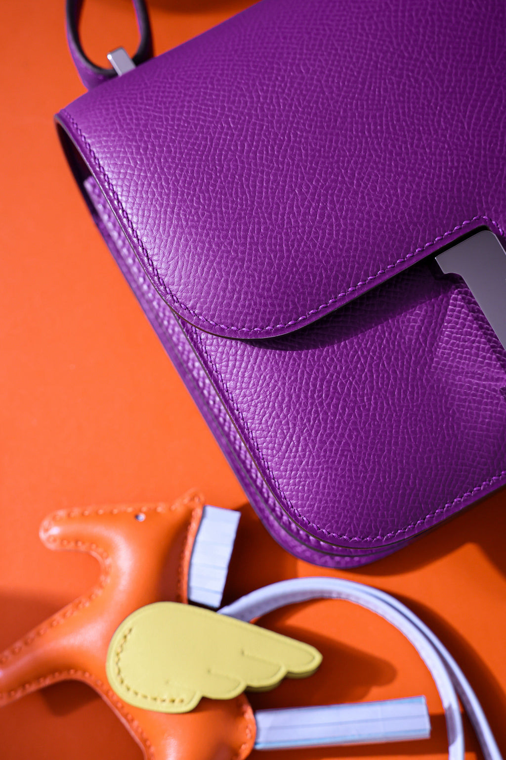 Constance- All Handmade Golden / Sliver Hardware Anemone Ep eather