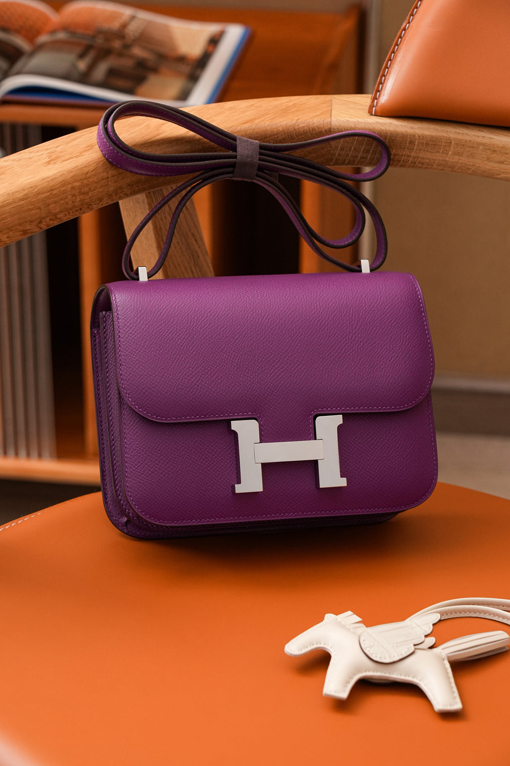 Constance- All Handmade Golden / Sliver Hardware Anemone Ep eather