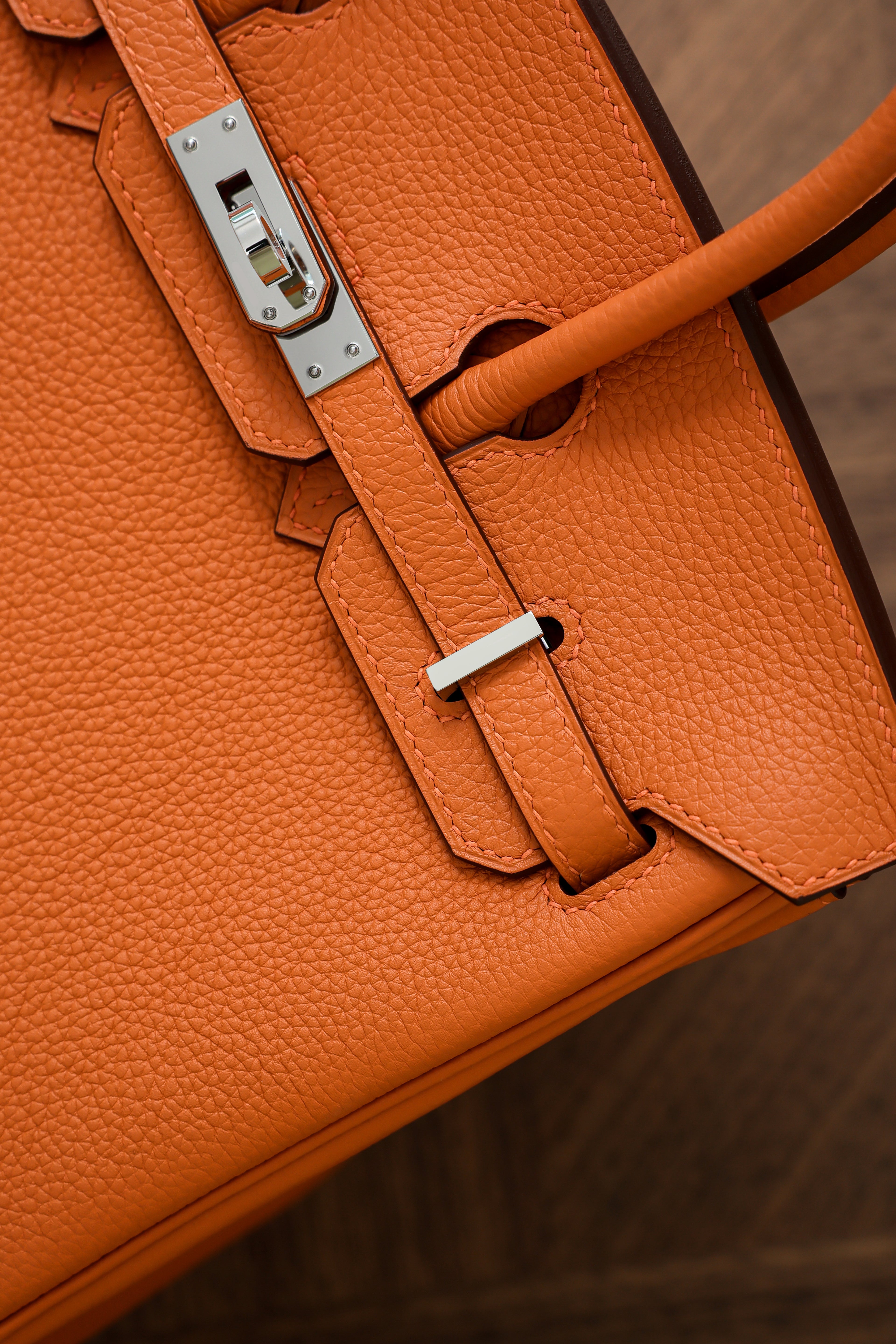 BK- All Handmade Golden / Sliver Hardware Nior togo leather