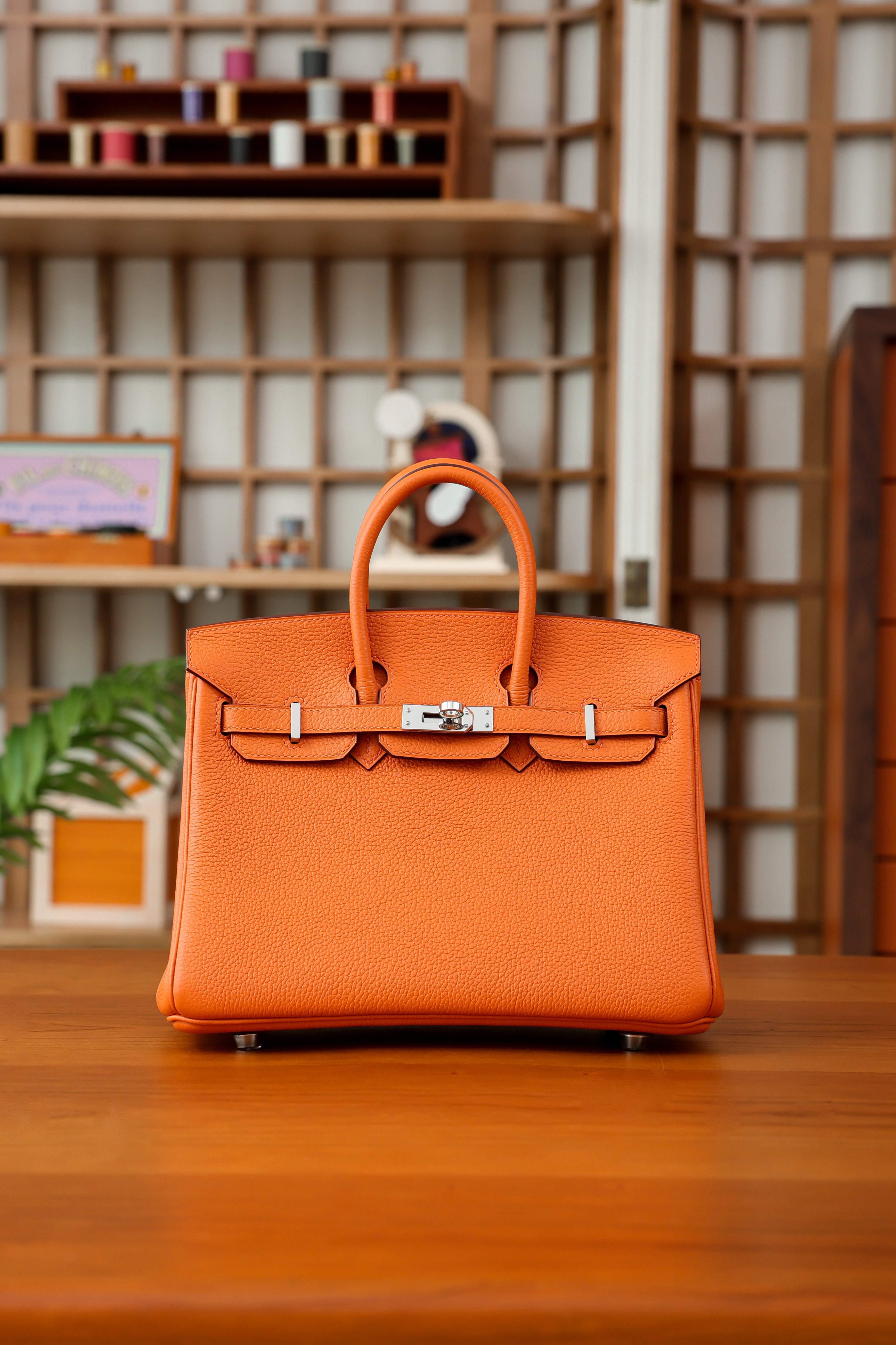 BK- All Handmade Golden / Sliver Hardware Nior togo leather