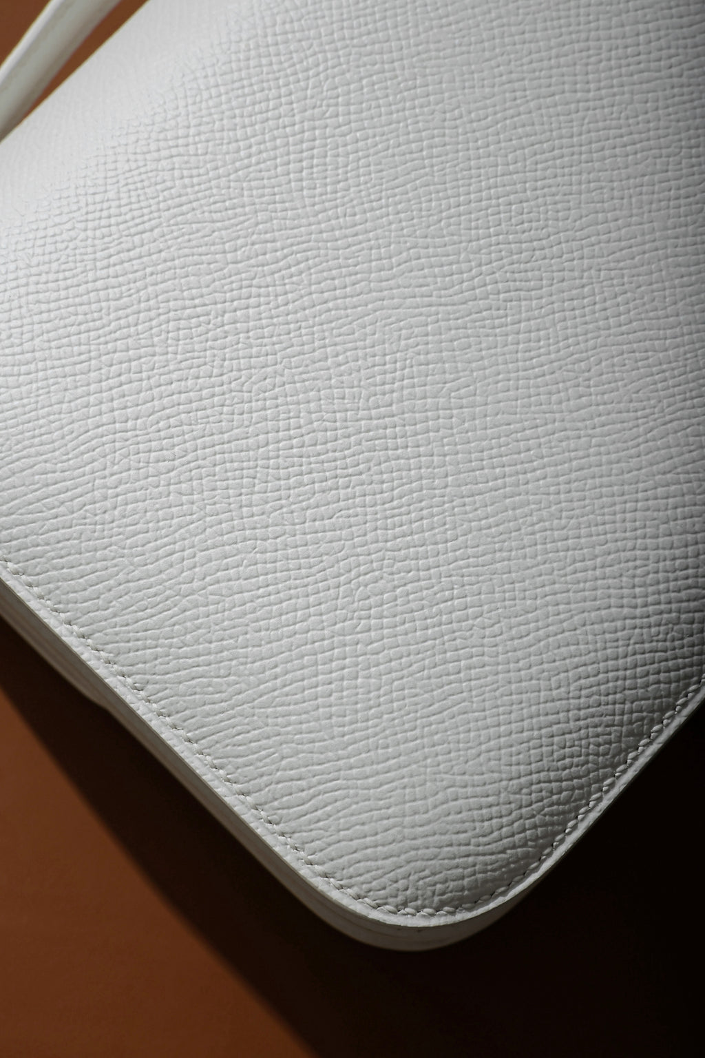 Constance- All Handmade Golden / Sliver Blanc ep leather