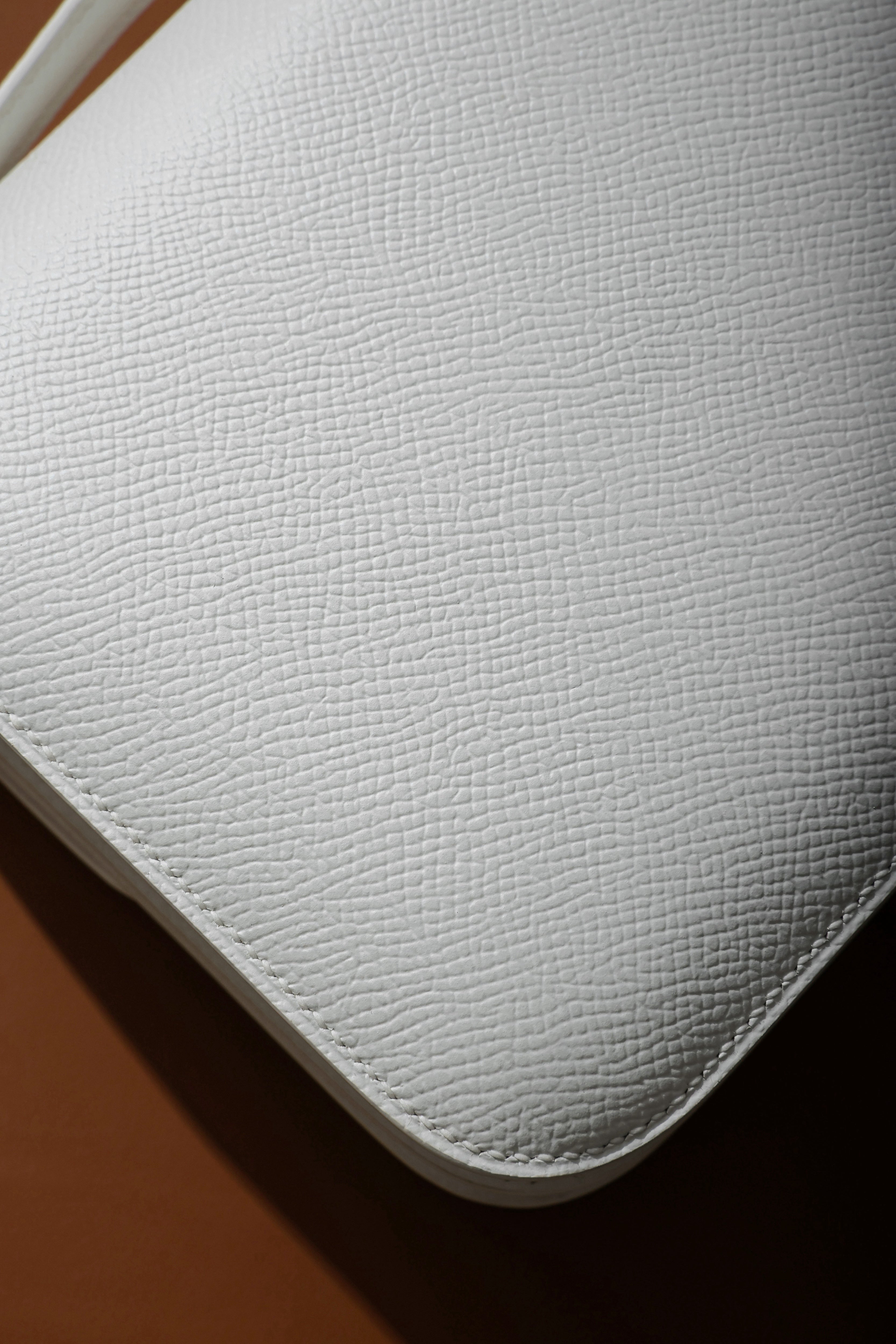 Constance- All Handmade Golden / Sliver Blanc ep leather