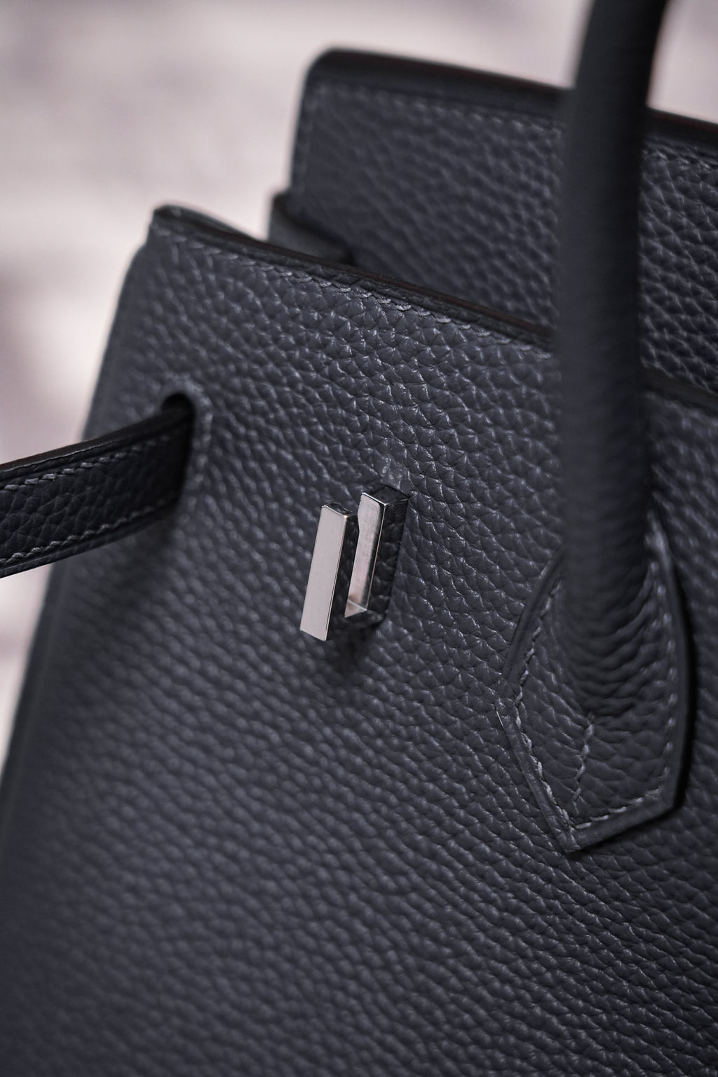 Birkin- All Handmade Golden / Sliver  Haze ash togo leather