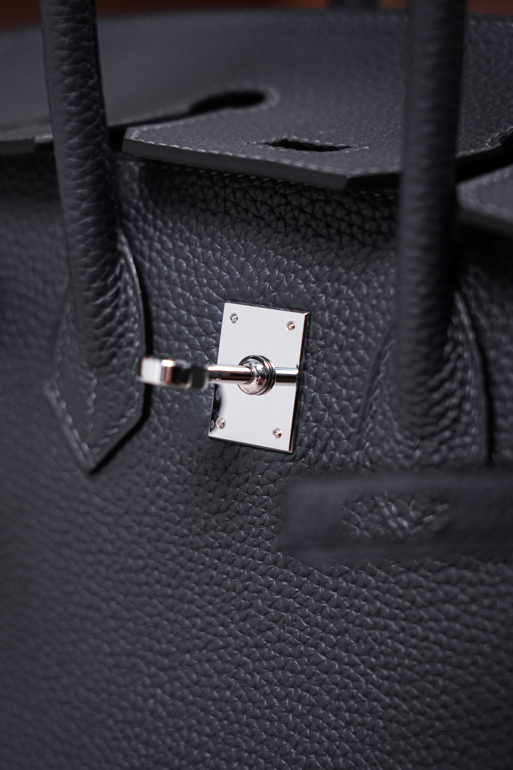 Birkin- All Handmade Golden / Sliver  Haze ash togo leather