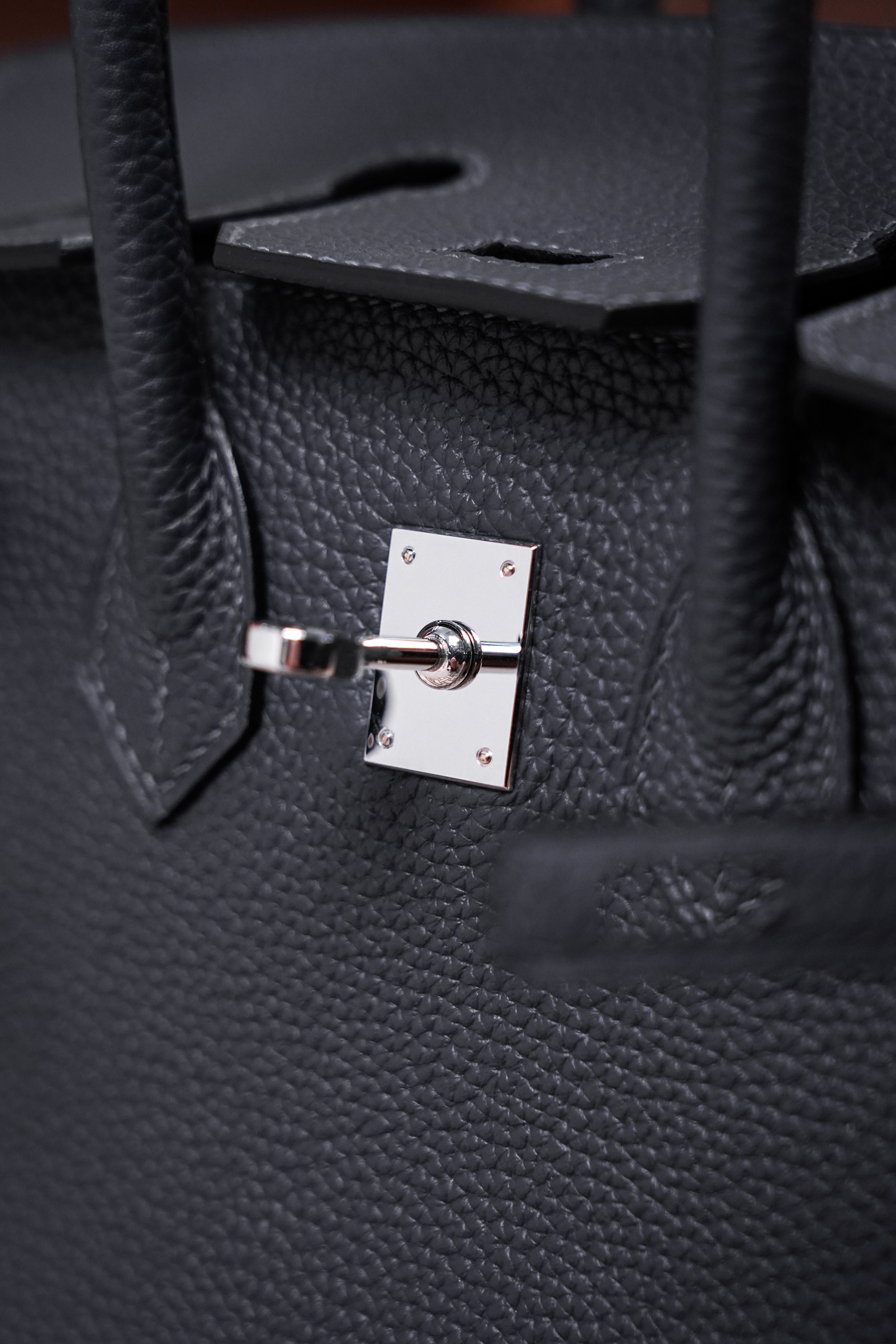 Birkin- All Handmade Golden / Sliver  Haze ash togo leather