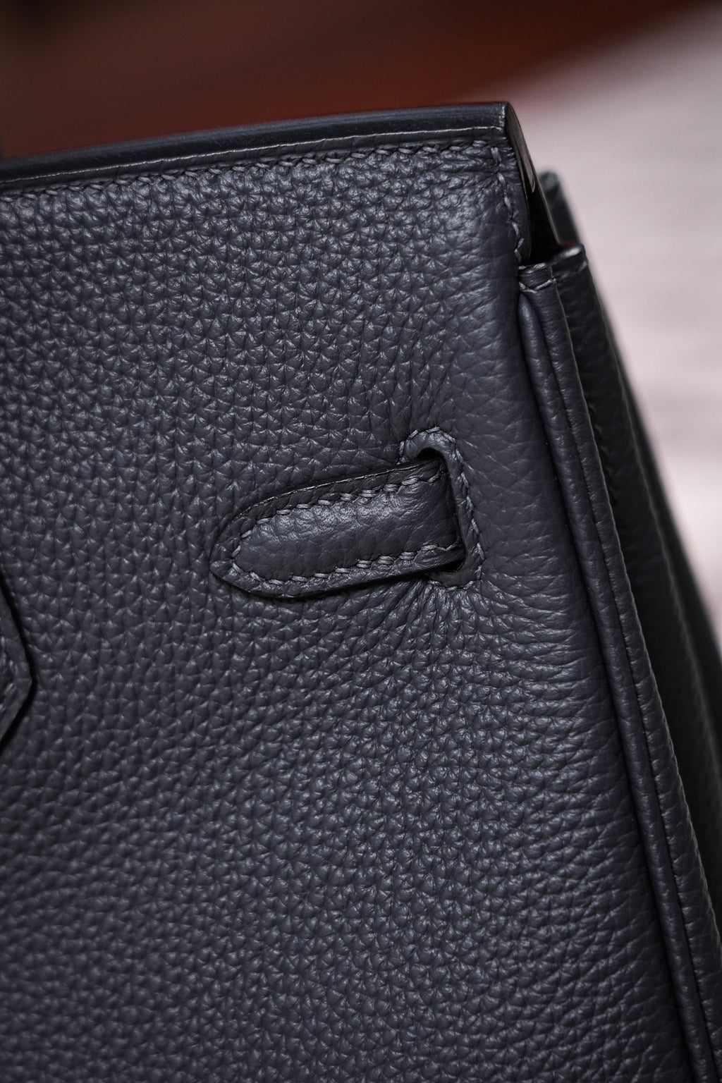 Birkin- All Handmade Golden / Sliver  Haze ash togo leather