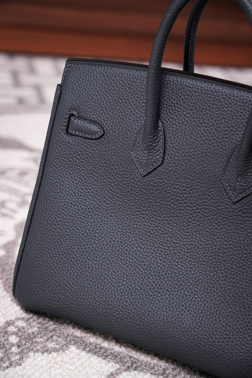 Birkin- All Handmade Golden / Sliver  Haze ash togo leather