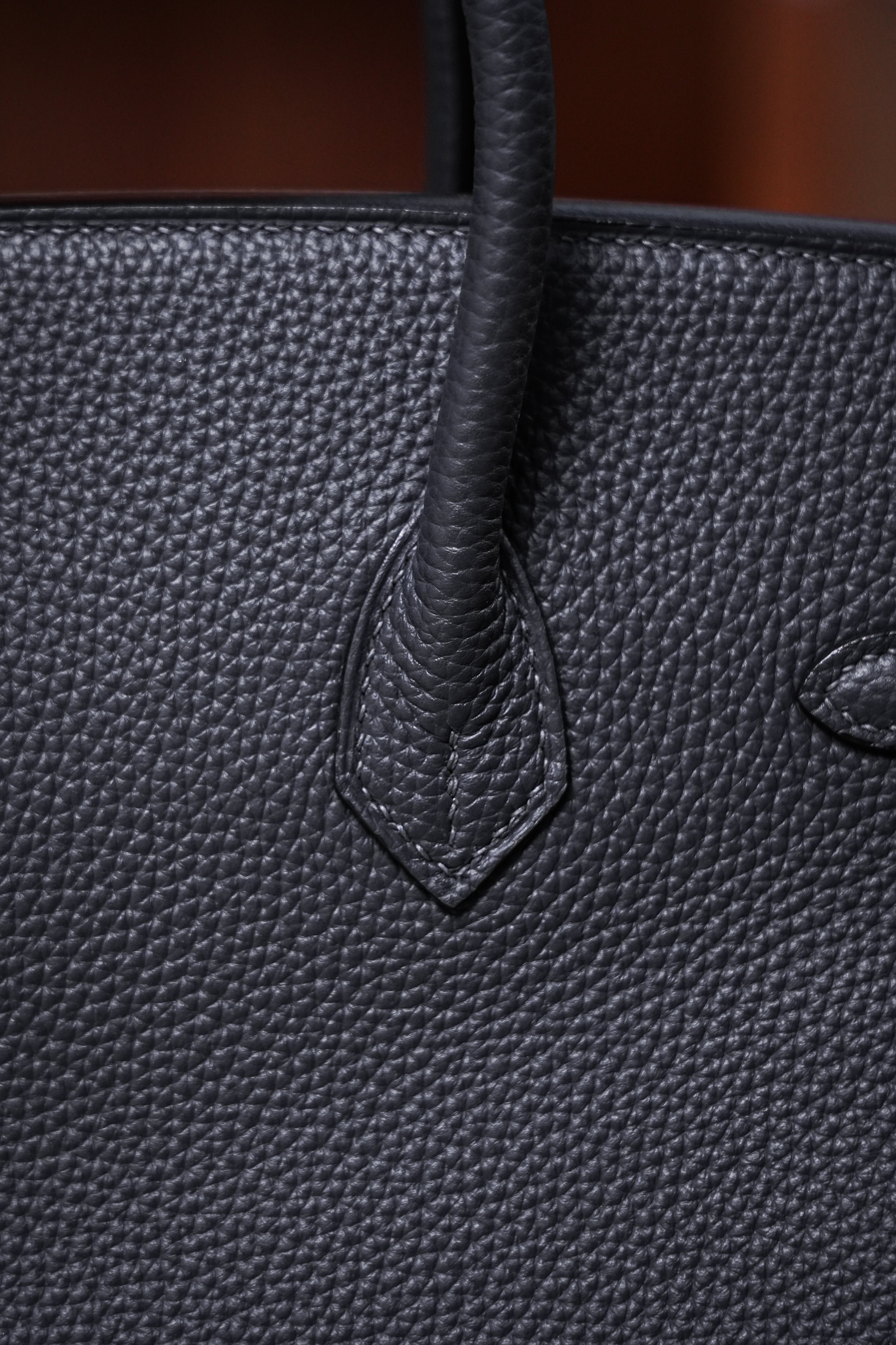 Birkin- All Handmade Golden / Sliver  Haze ash togo leather