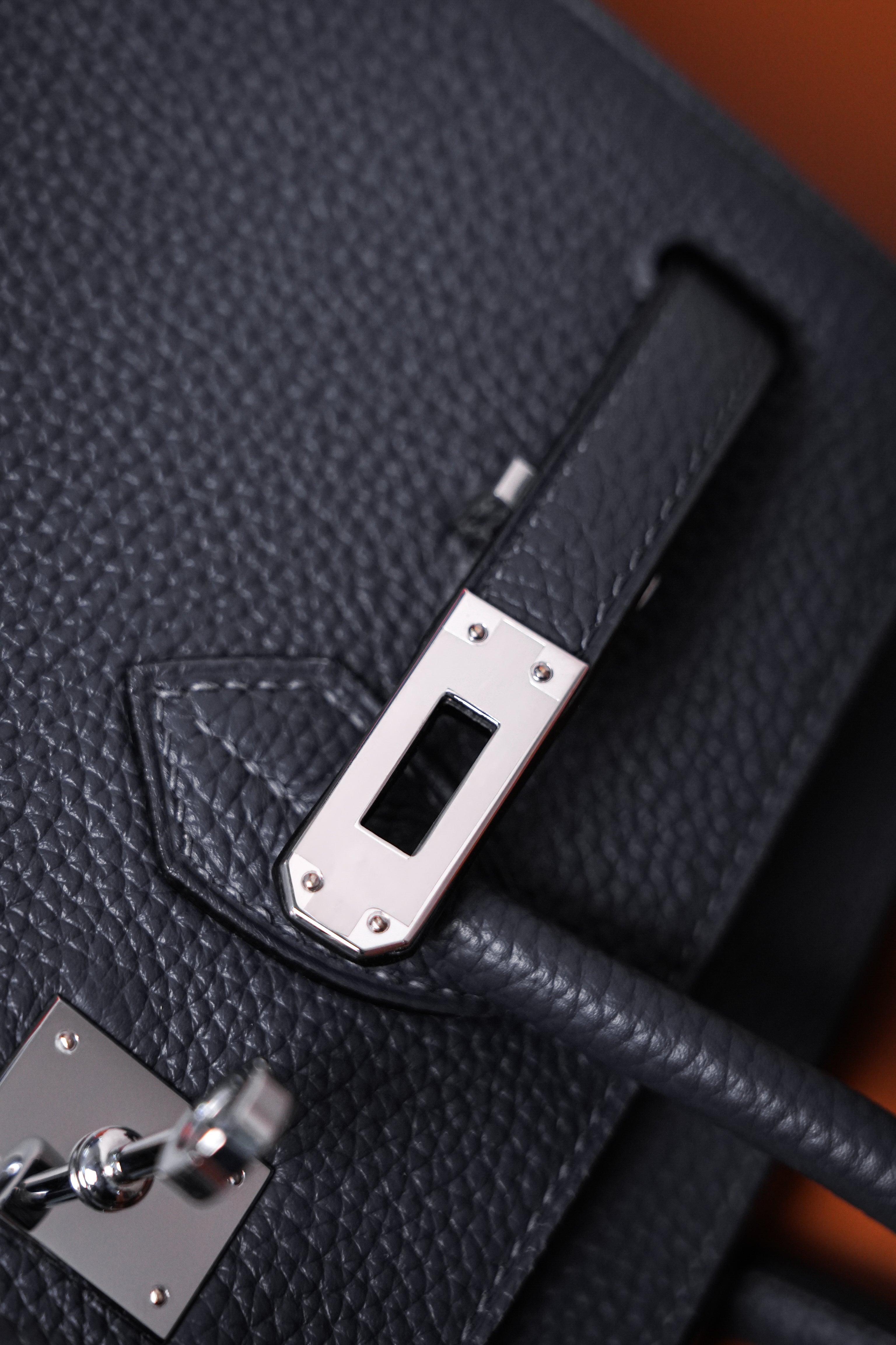 Birkin- All Handmade Golden / Sliver  Haze ash togo leather