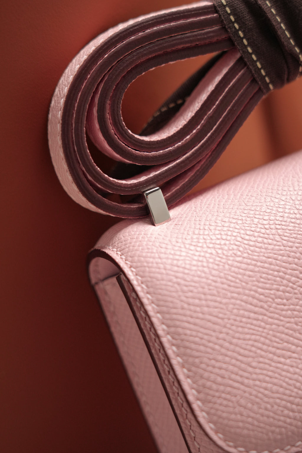 Constance- All Handmade Golden / Sliver Hardware   Rose Sakura Ep eather