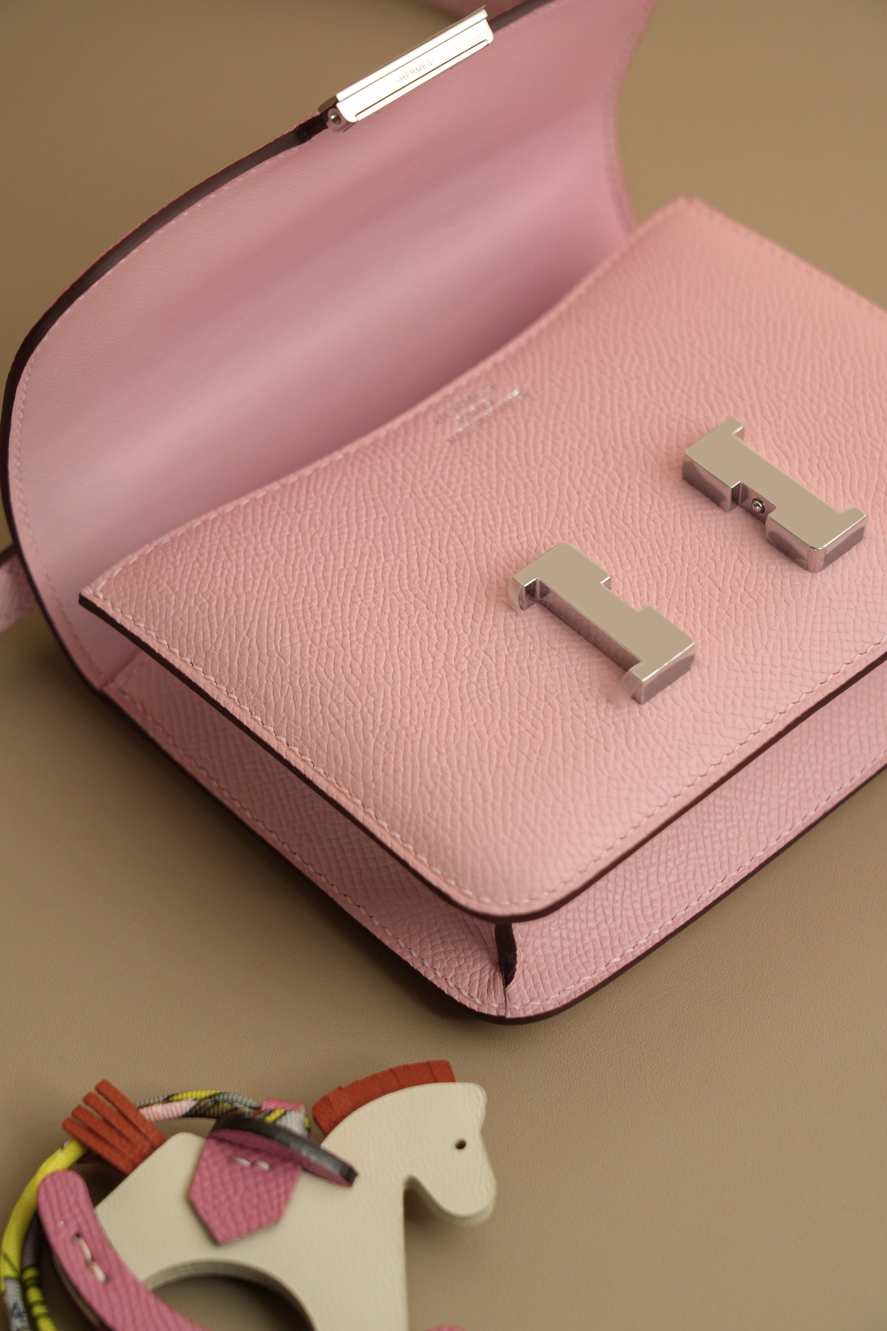 Constance- All Handmade Golden / Sliver Hardware   Rose Sakura Ep eather