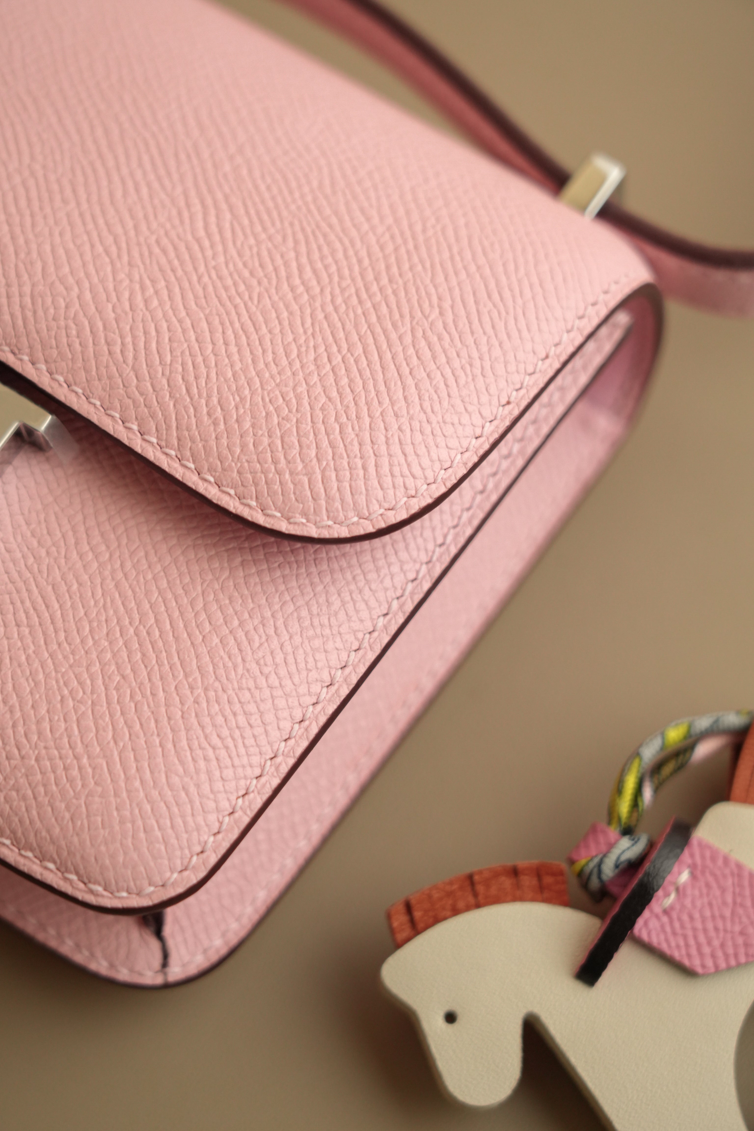 Constance- All Handmade Golden / Sliver Hardware   Rose Sakura Ep eather