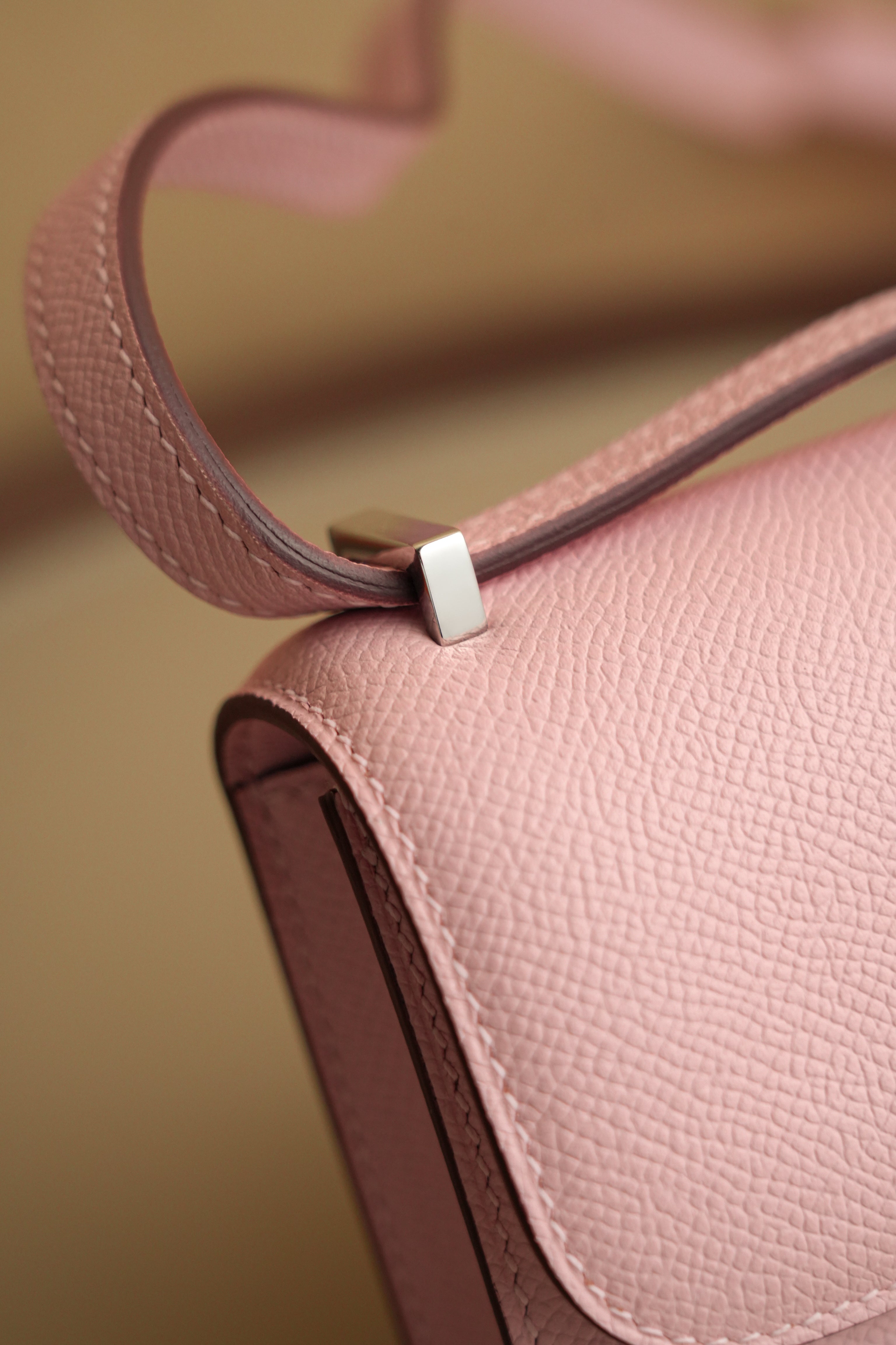 Constance- All Handmade Golden / Sliver Hardware   Rose Sakura Ep eather