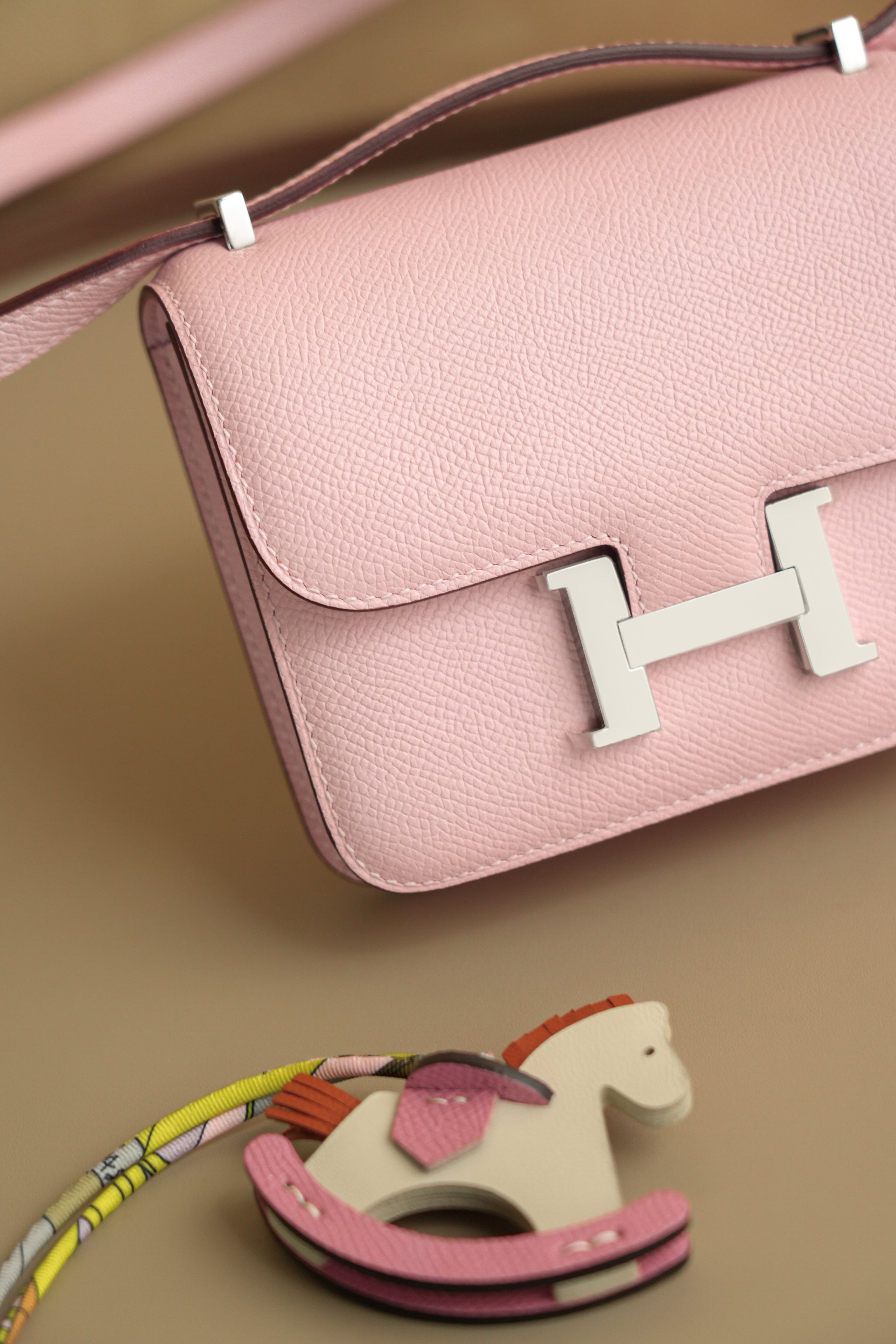 Constance- All Handmade Golden / Sliver Hardware   Rose Sakura Ep eather