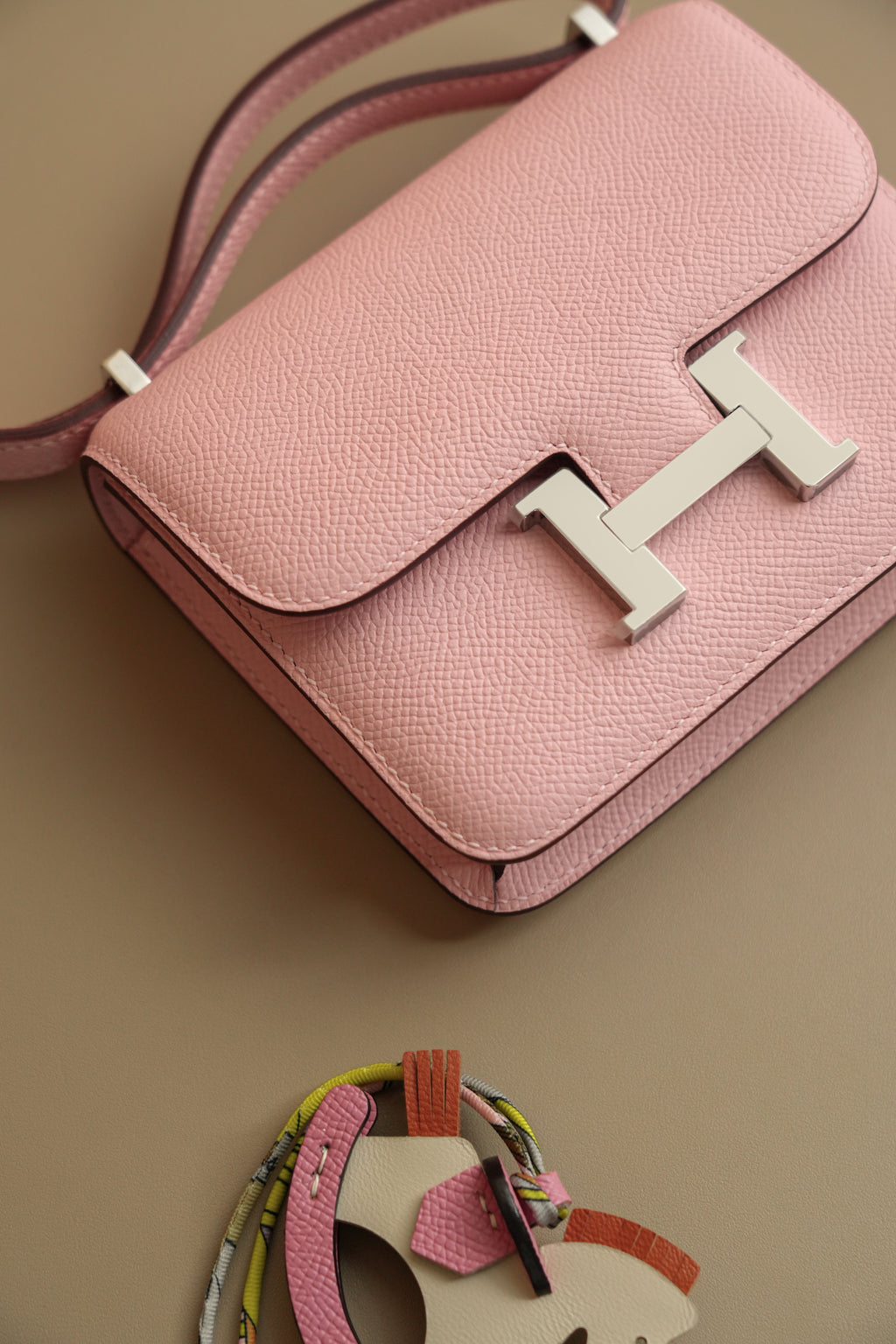 Constance- All Handmade Golden / Sliver Hardware   Rose Sakura Ep eather