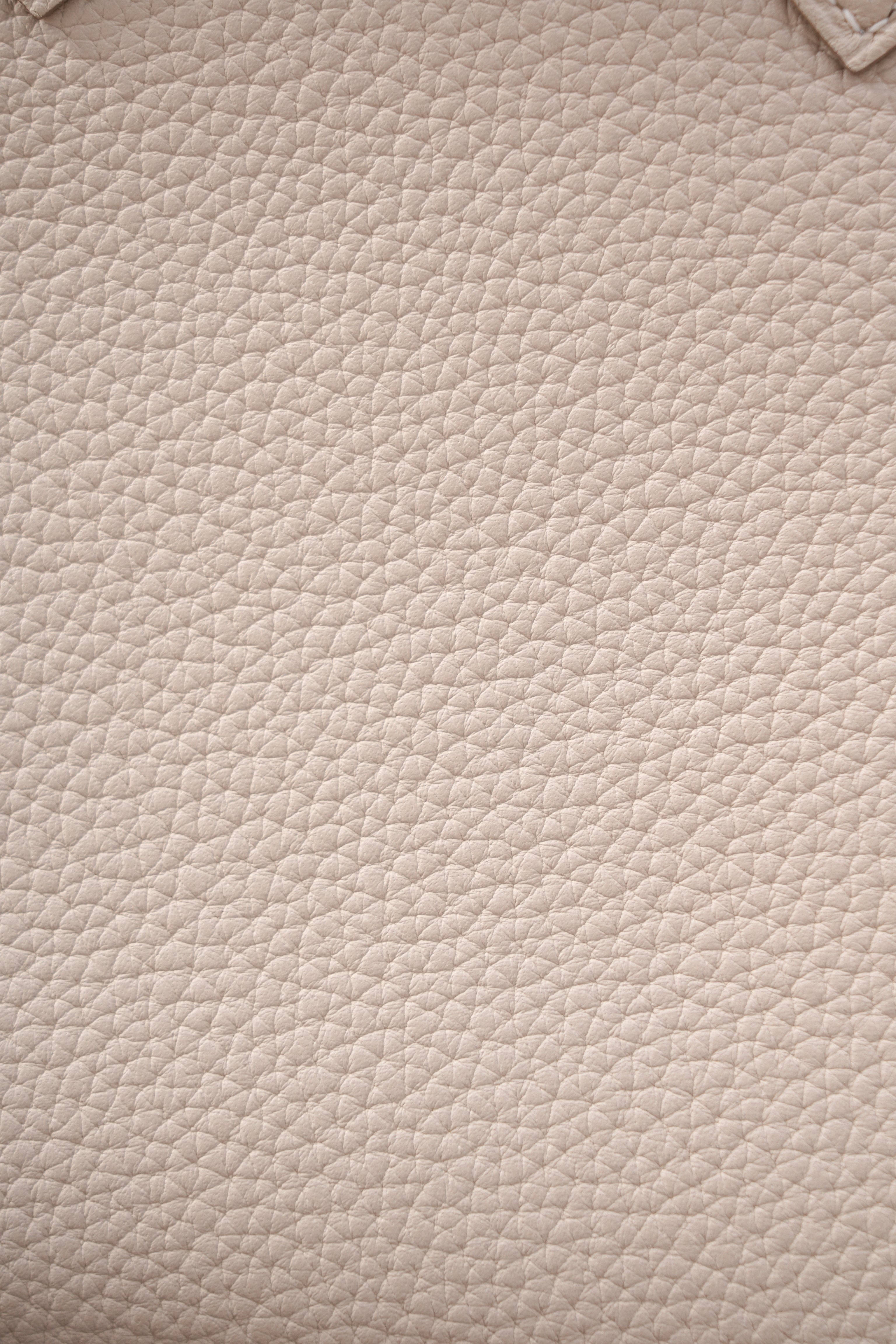 Birkin- All Handmade Golden / Sliver Craie  swift leather