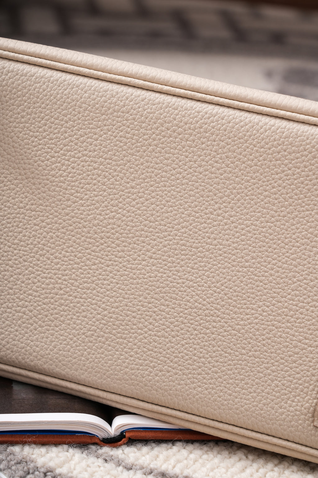 Birkin- All Handmade Golden / Sliver Craie  swift leather