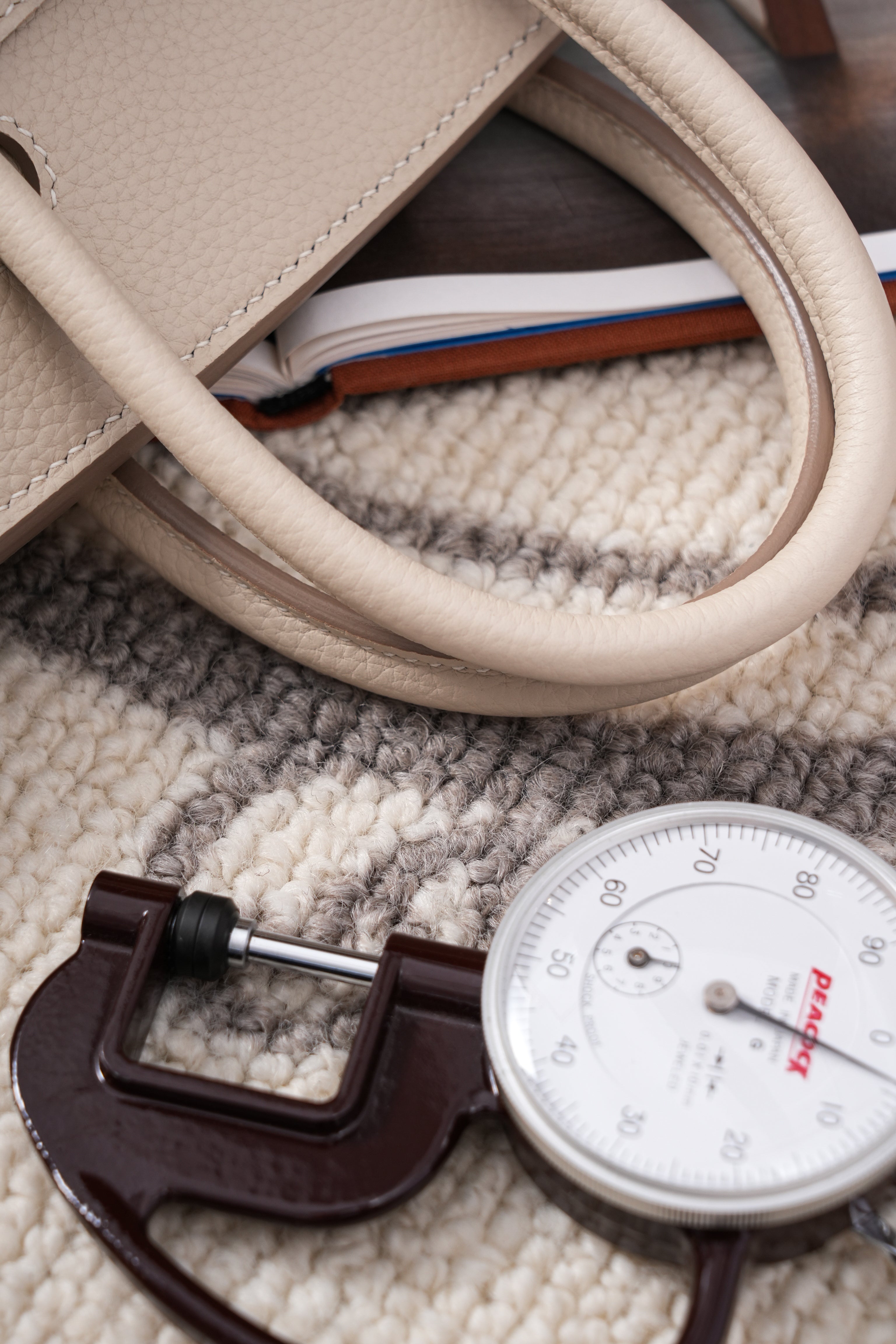 Birkin- All Handmade Golden / Sliver Craie  swift leather