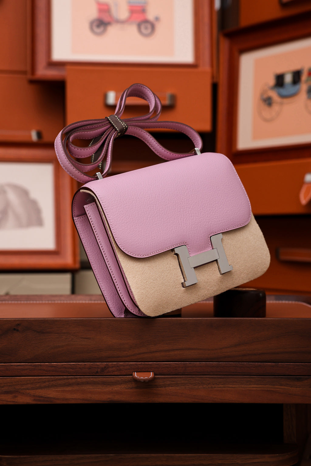 Constance- All Handmade Golden / Sliver Hardware Sose The ep leather