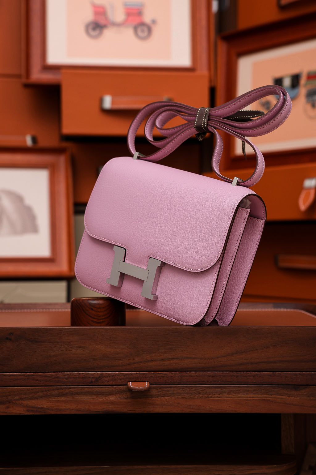 Constance- All Handmade Golden / Sliver Hardware Sose The ep leather