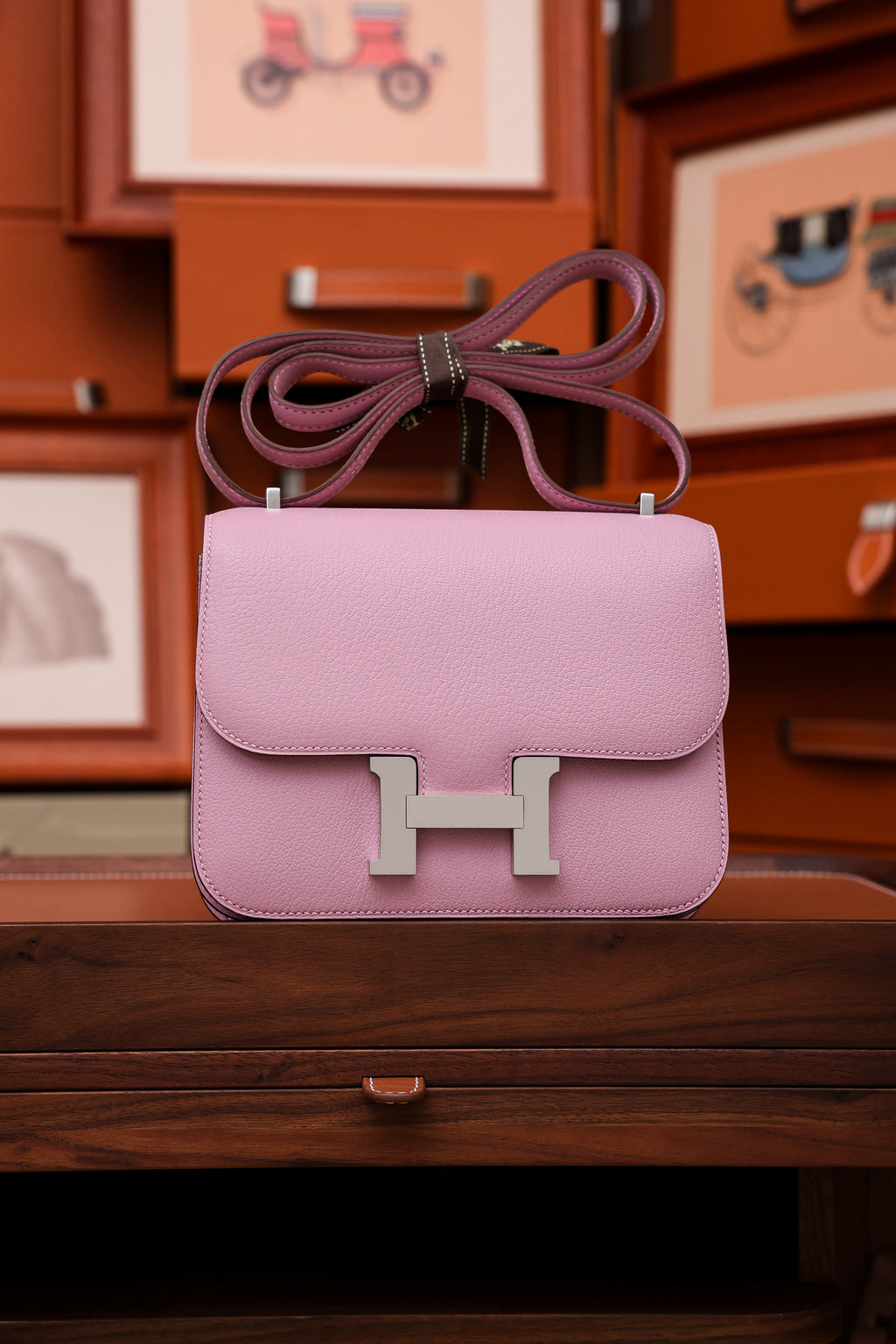 Constance- All Handmade Golden / Sliver Hardware Sose The ep leather