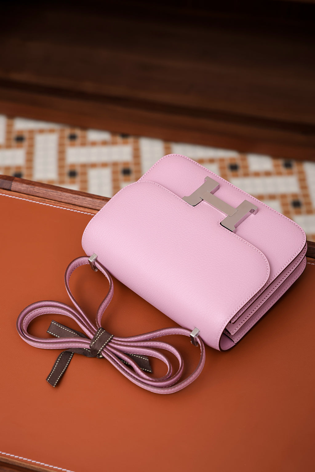 Constance- All Handmade Golden / Sliver Hardware Sose The ep leather