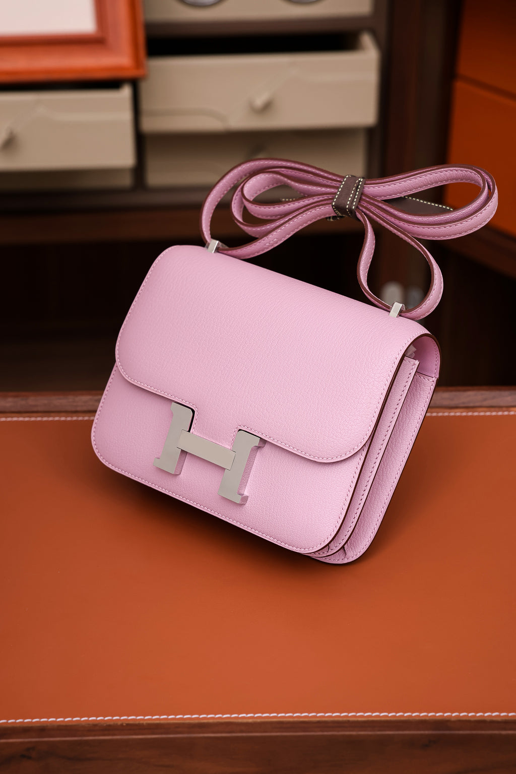 Constance- All Handmade Golden / Sliver Hardware Sose The ep leather