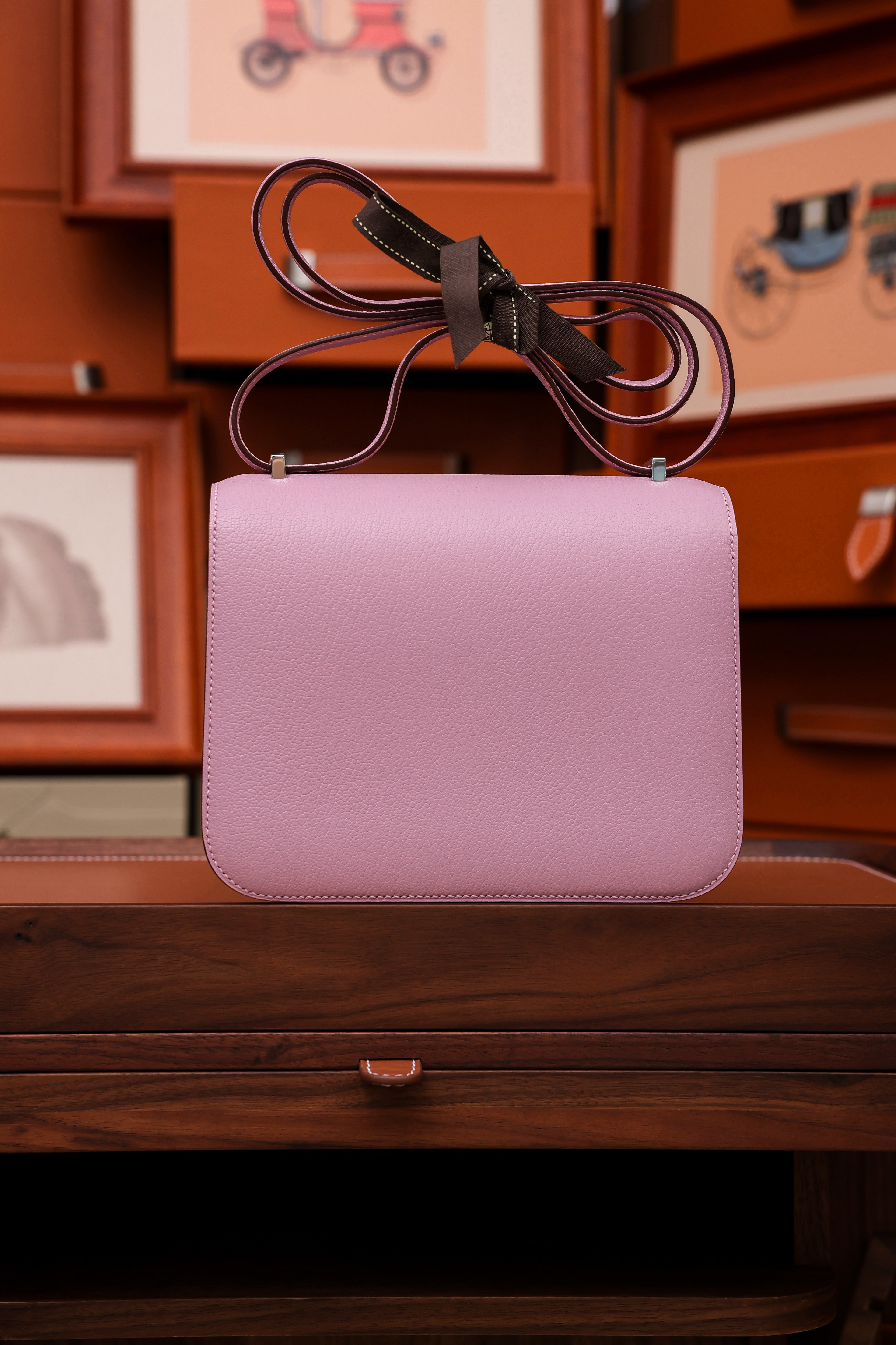 Constance- All Handmade Golden / Sliver Hardware Sose The ep leather