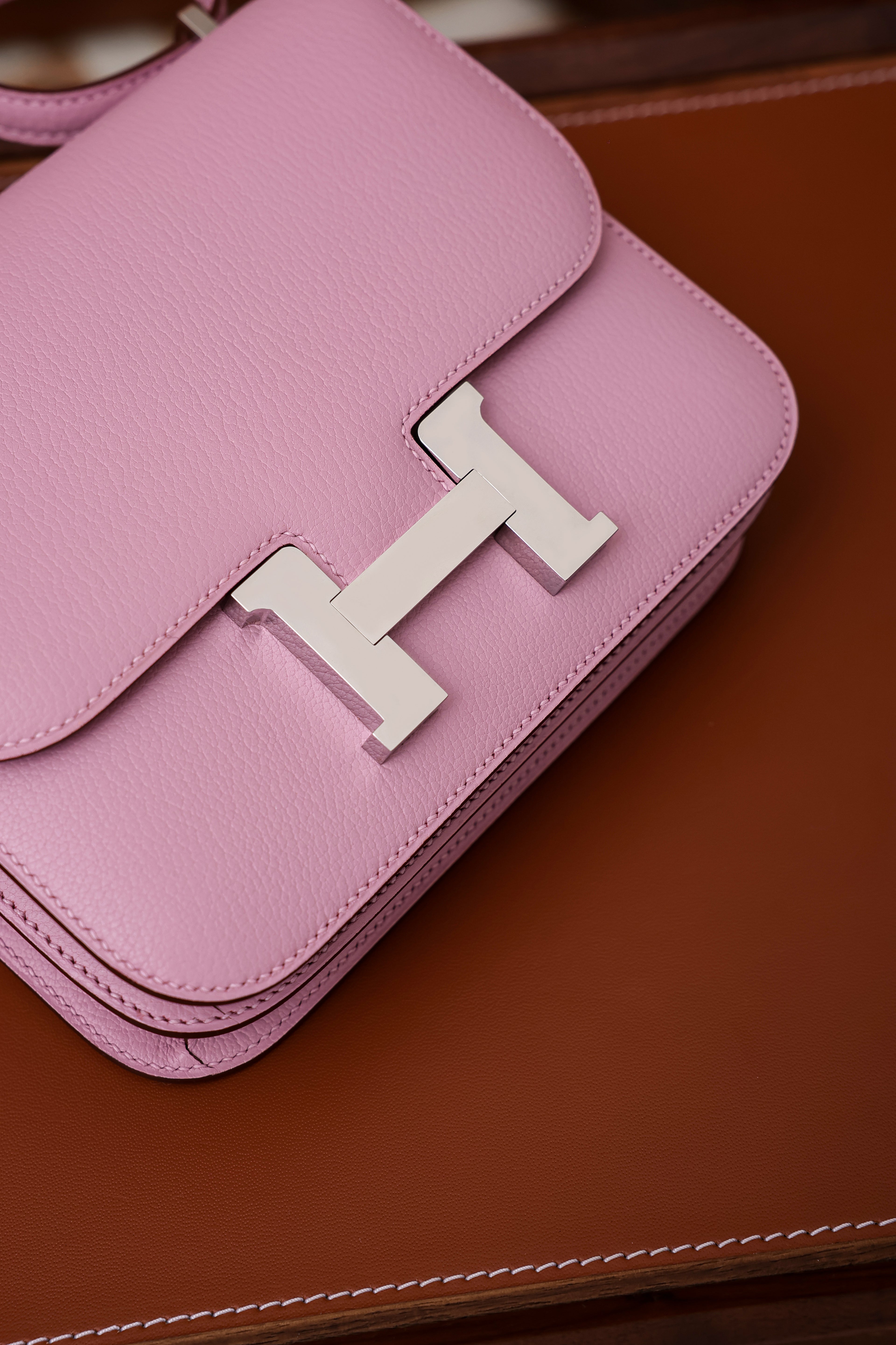 Constance- All Handmade Golden / Sliver Hardware Sose The ep leather