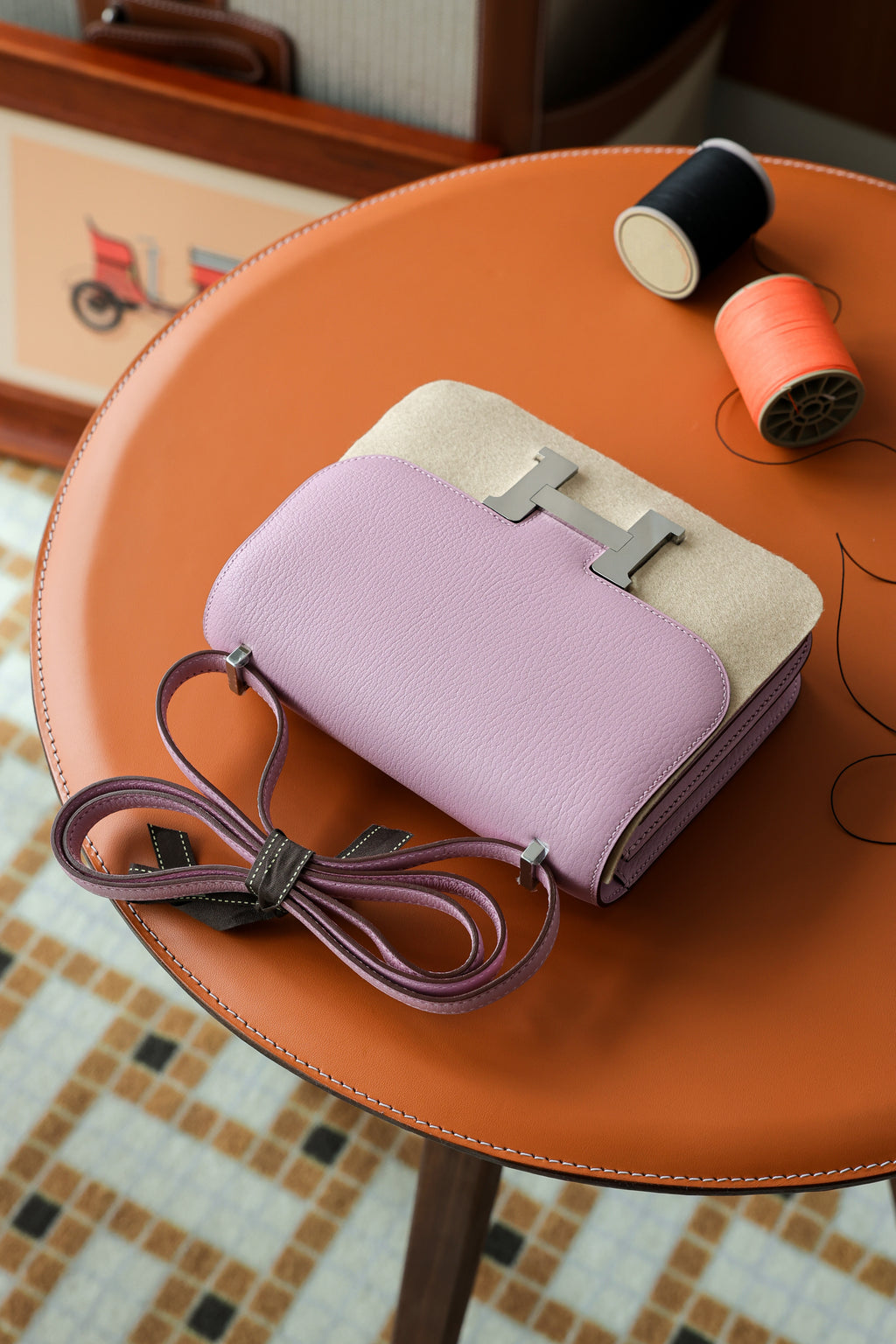 Constance- All Handmade Golden / Sliver Hardware Sose The ep leather