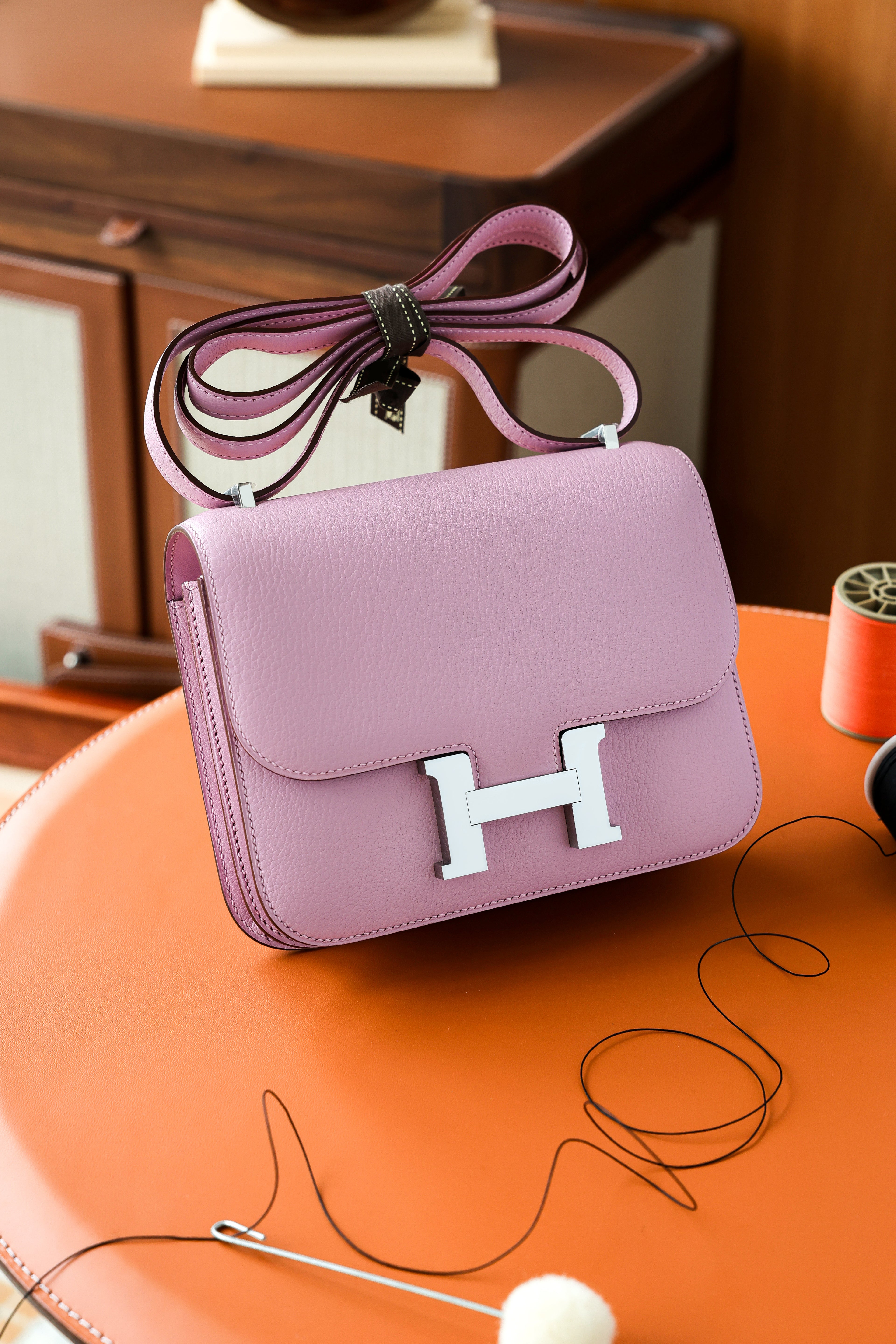 Constance- All Handmade Golden / Sliver Hardware Sose The ep leather