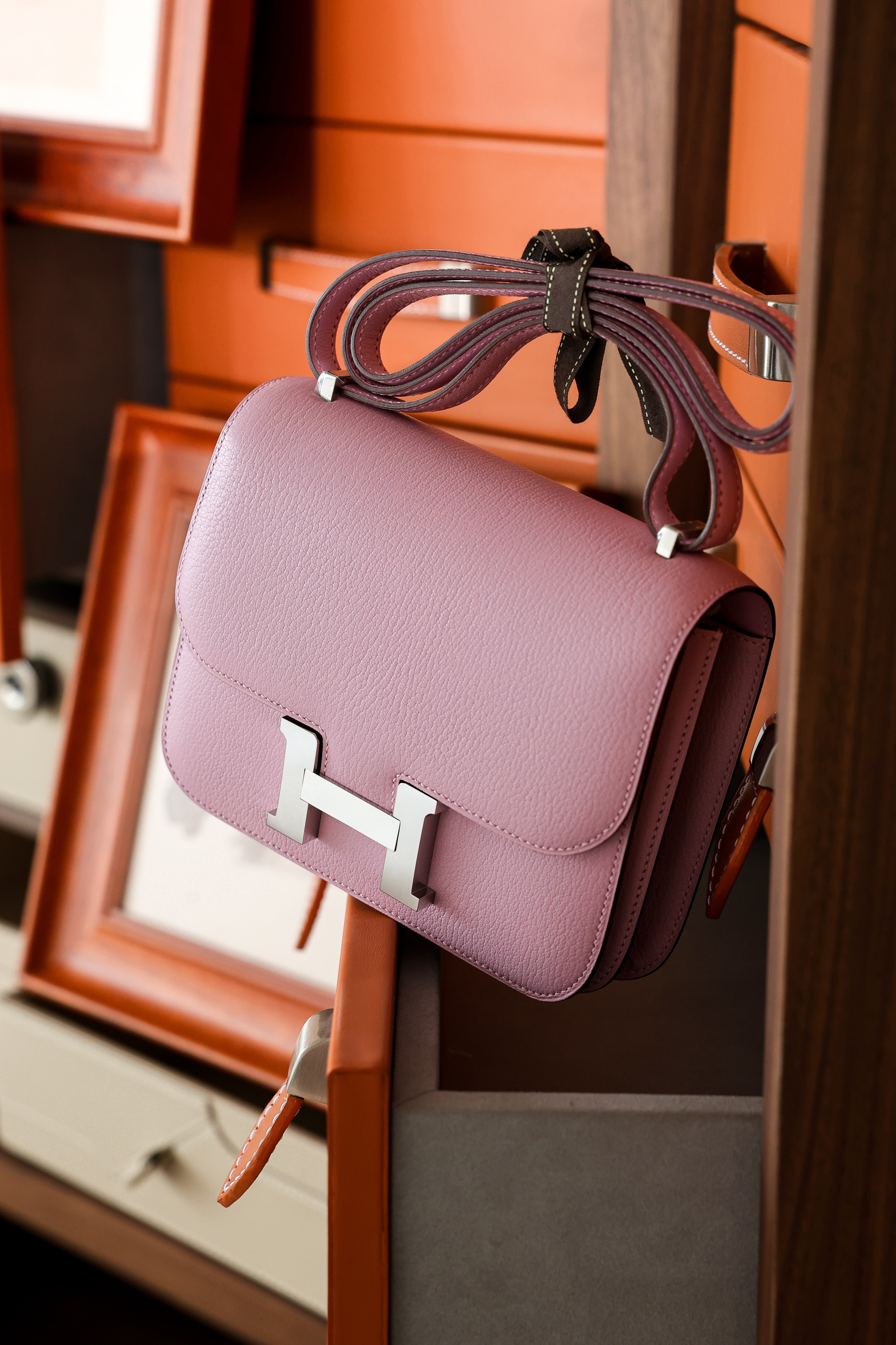 Constance- All Handmade Golden / Sliver Hardware Sose The ep leather