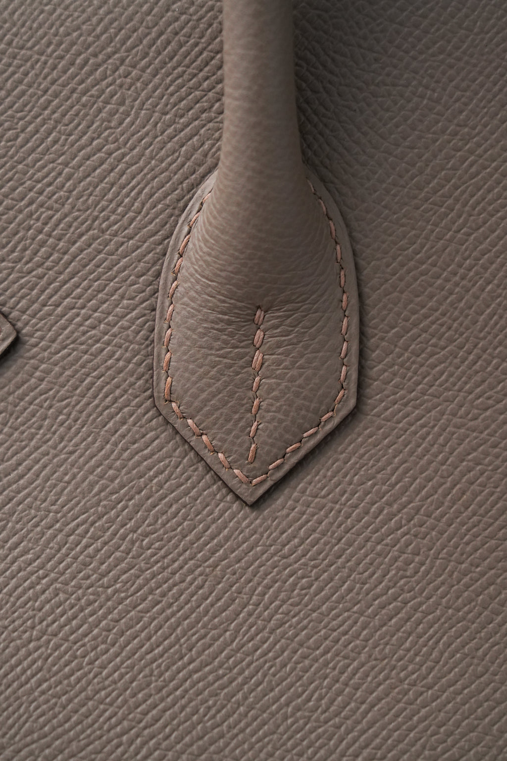 Birkin- All Handmade Golden / Sliver Etoupe ep leather