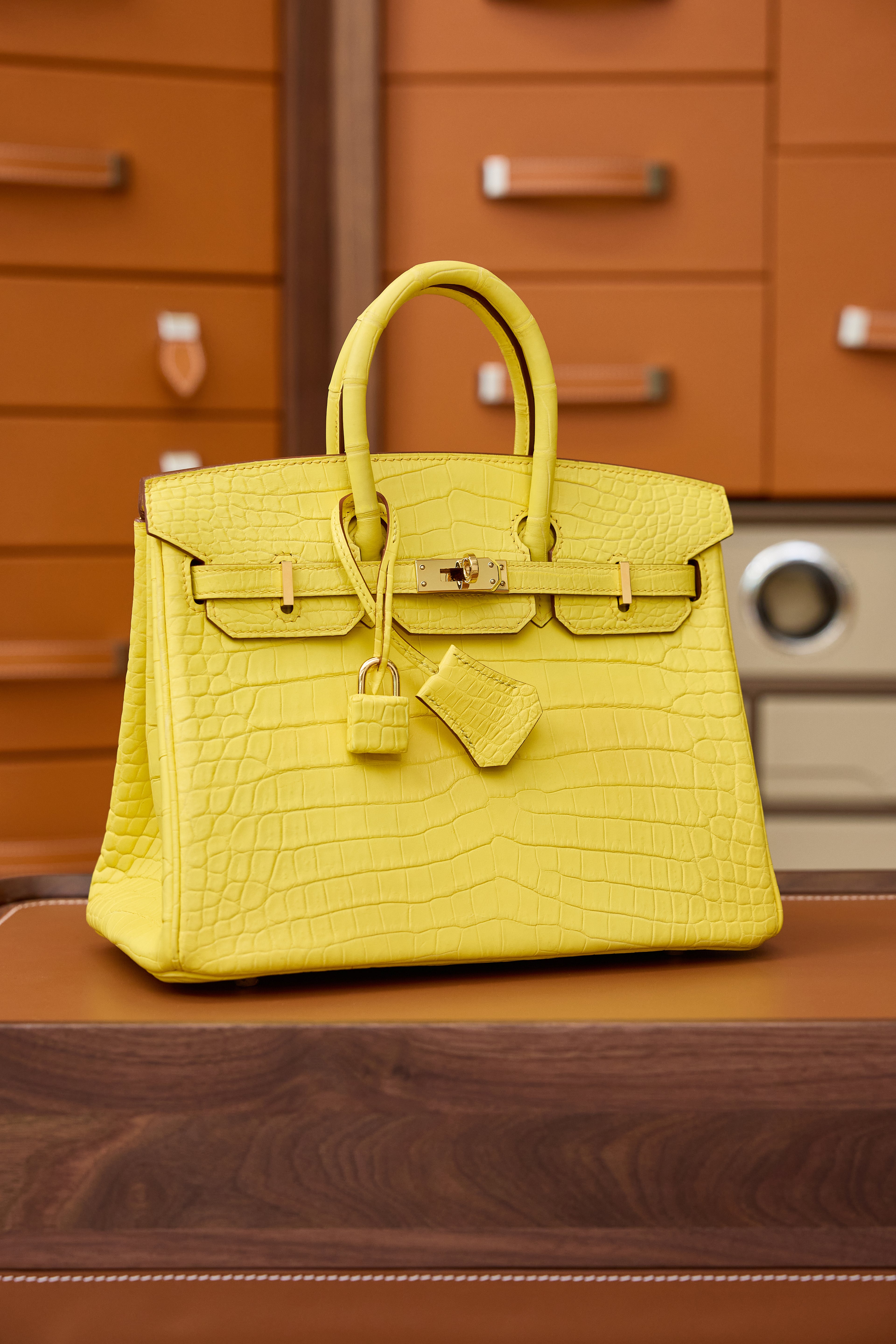 BK-2024 All Handmade Golden / Sliver  Hardware Cumboo  Porosus Crocodile leather