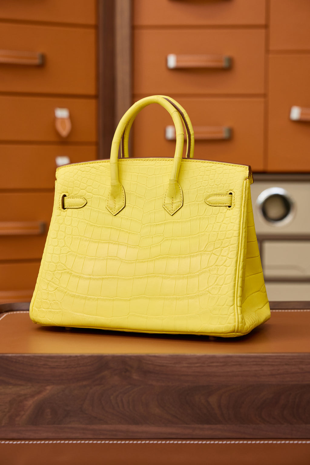 BK-2024 All Handmade Golden / Sliver  Hardware Cumboo  Porosus Crocodile leather