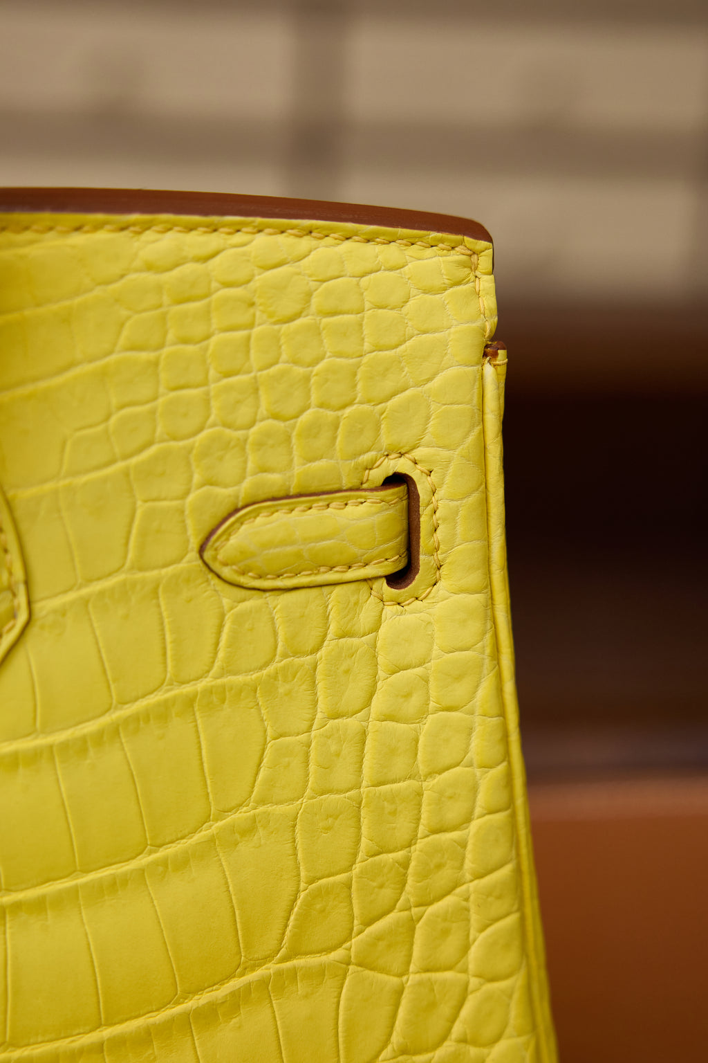 BK-2024 All Handmade Golden / Sliver  Hardware Cumboo  Porosus Crocodile leather