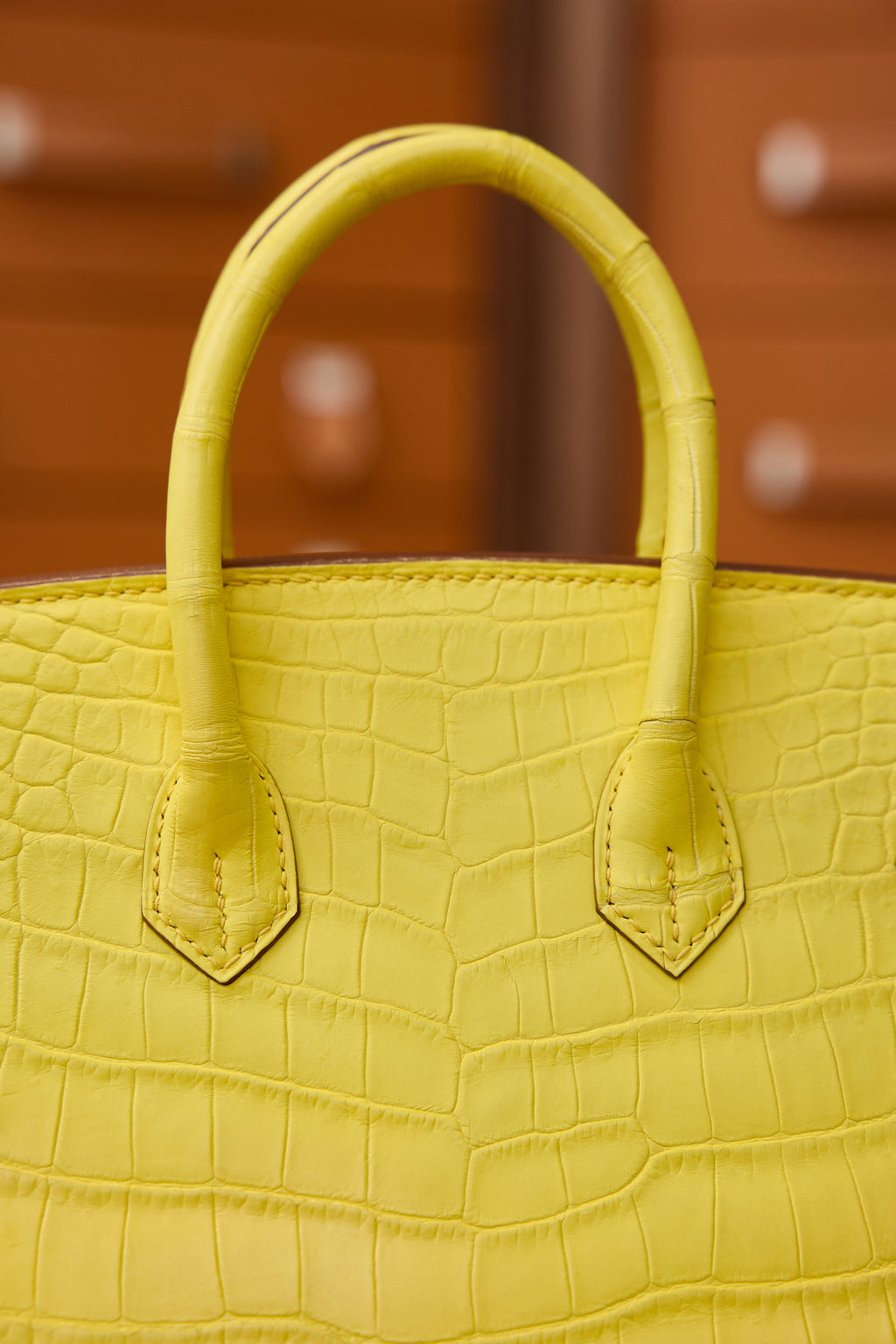 BK-2024 All Handmade Golden / Sliver  Hardware Cumboo  Porosus Crocodile leather