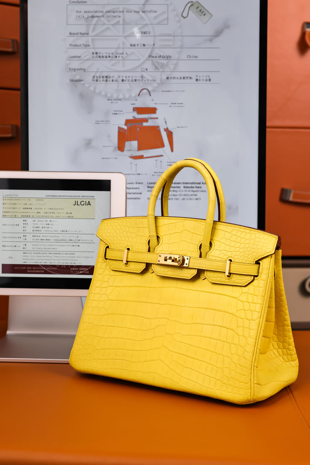 BK-2024 All Handmade Golden / Sliver  Hardware Cumboo  Porosus Crocodile leather