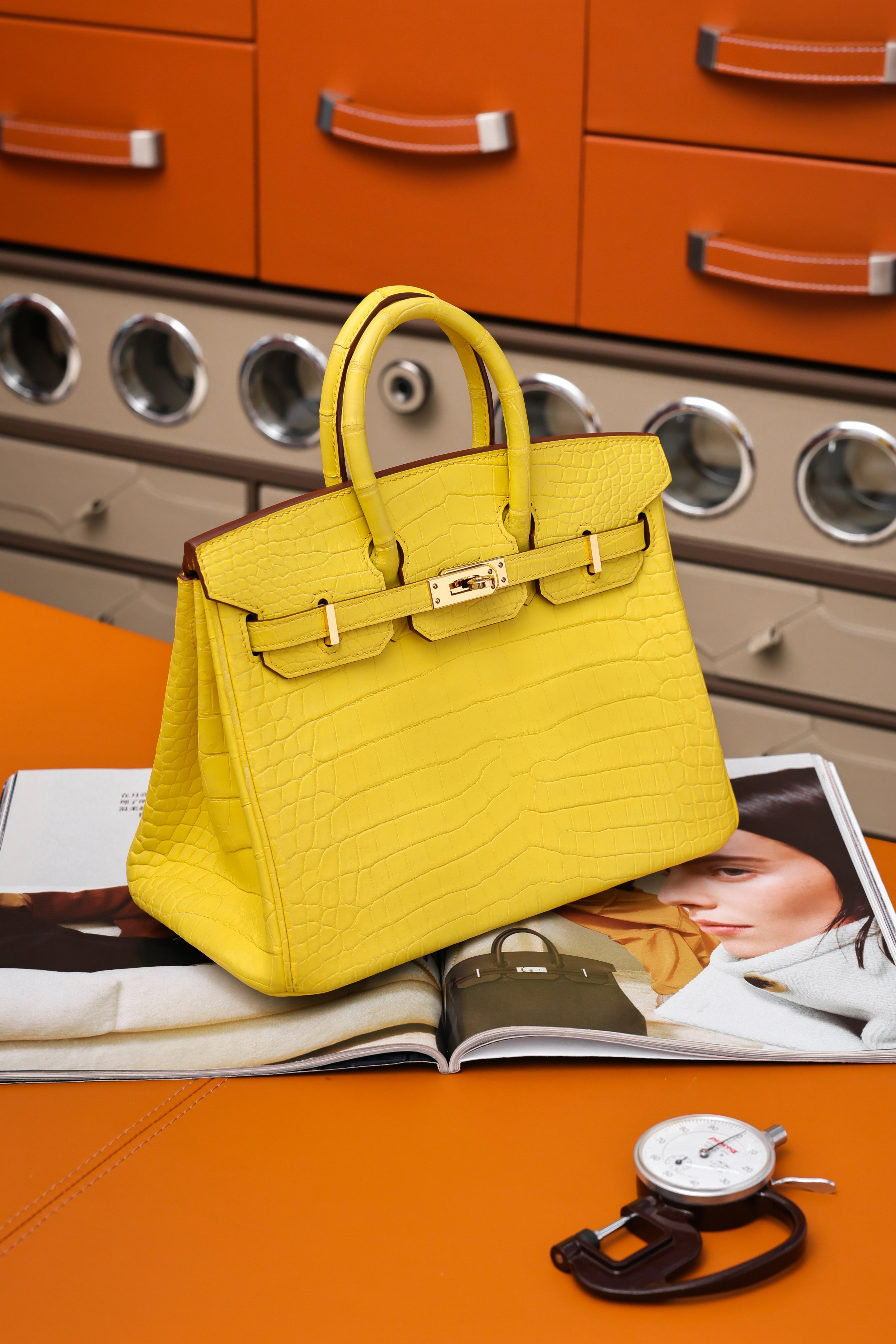BK-2024 All Handmade Golden / Sliver  Hardware Cumboo  Porosus Crocodile leather