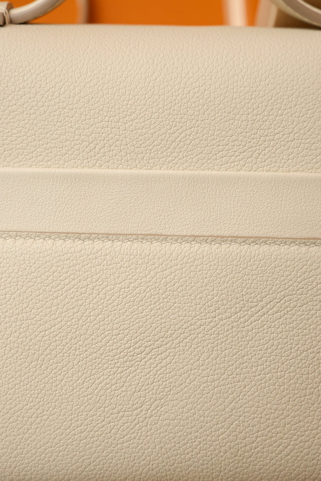 2424- All Handmade Golden / Sliver Hardware Blanc TC eather